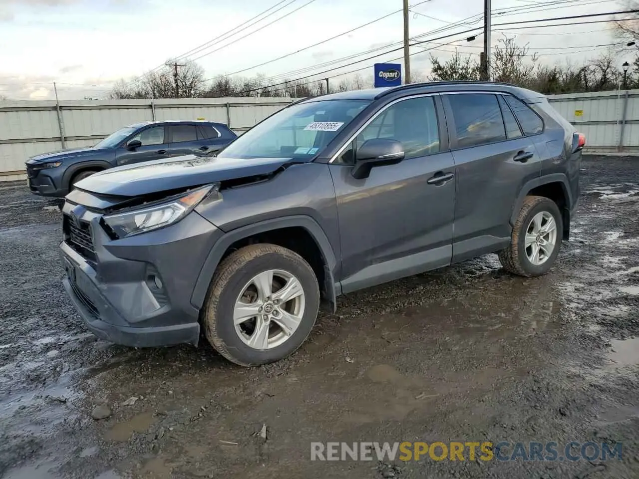 1 Photograph of a damaged car 2T3P1RFV2MW219515 TOYOTA RAV4 2021