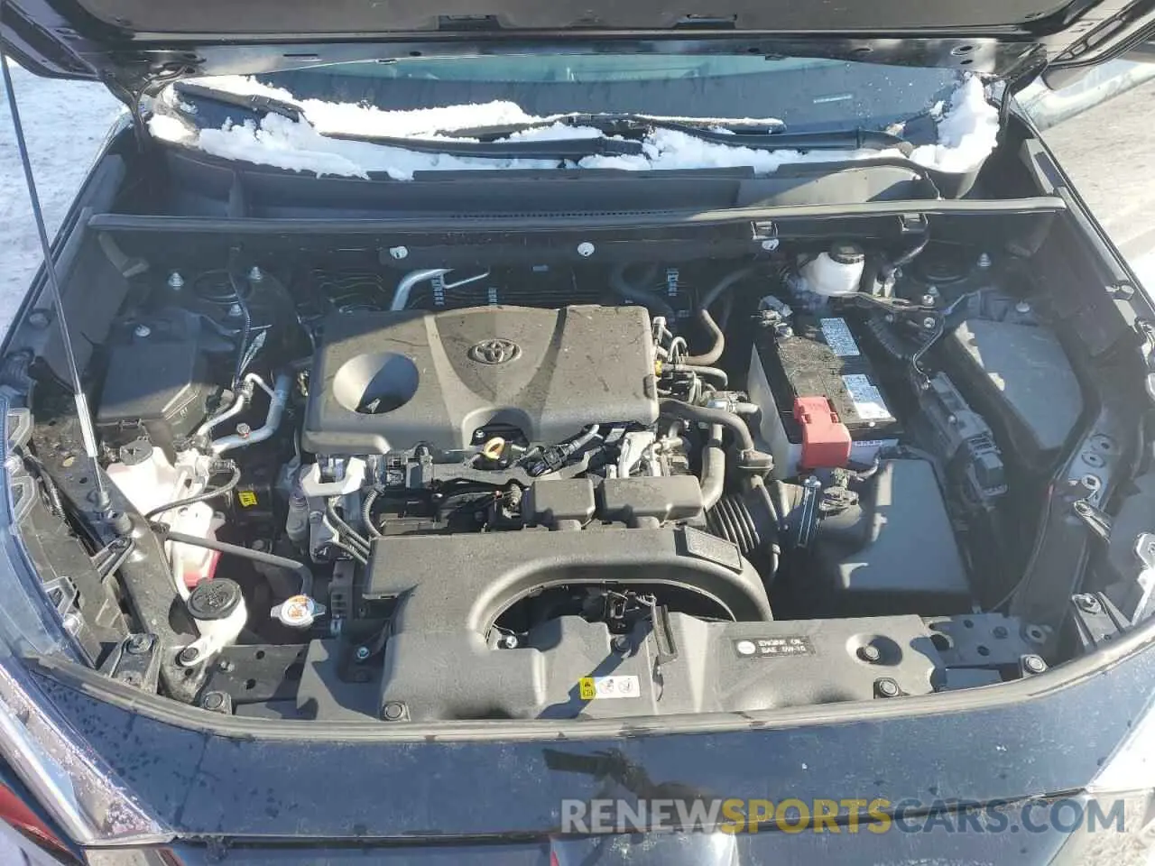 12 Фотография поврежденного автомобиля 2T3P1RFV2MW224116 TOYOTA RAV4 2021