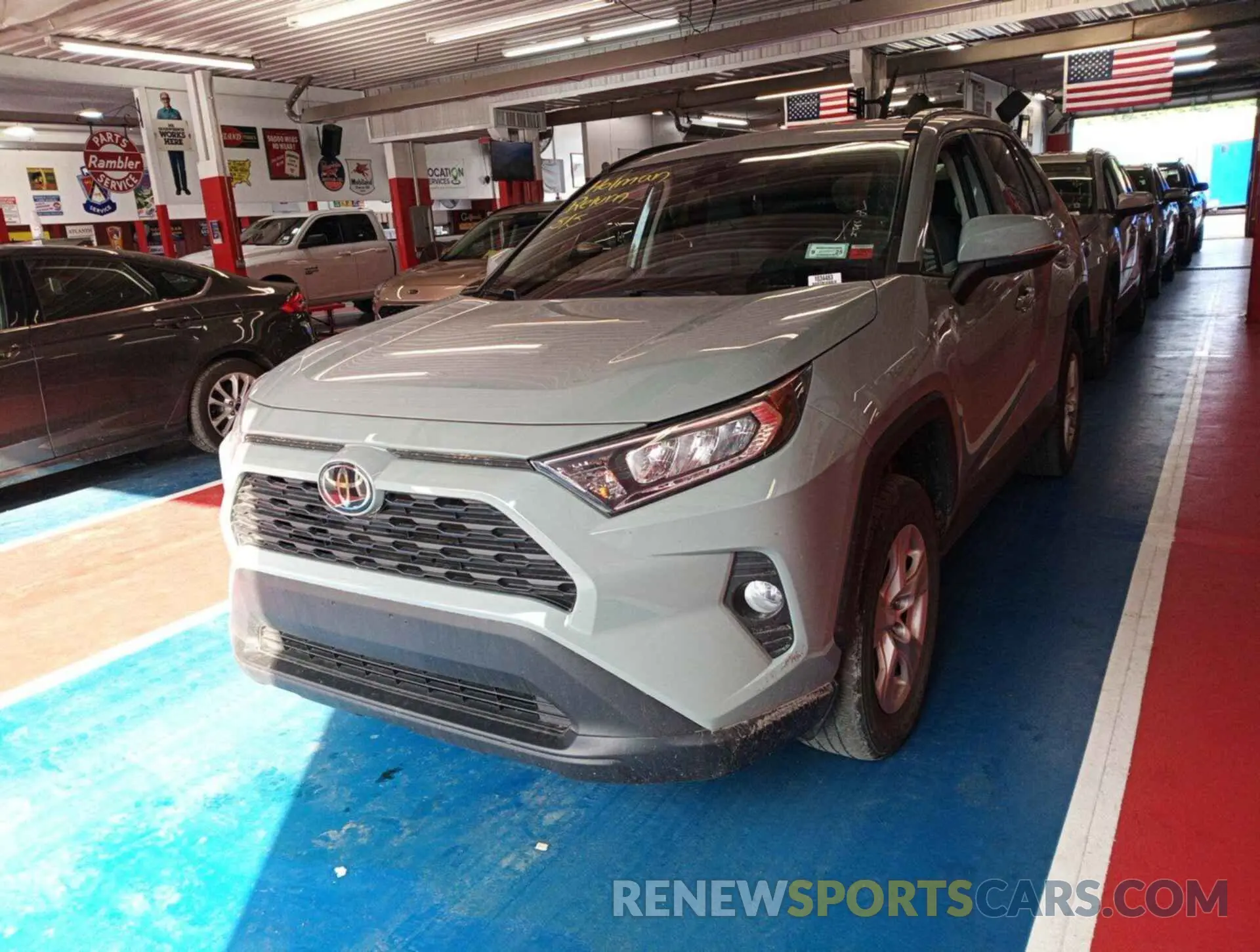 14 Фотография поврежденного автомобиля 2T3P1RFV2MW225640 TOYOTA RAV4 2021