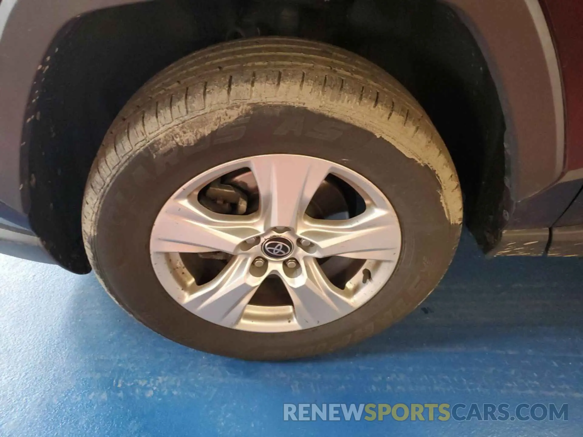 3 Фотография поврежденного автомобиля 2T3P1RFV2MW225668 TOYOTA RAV4 2021