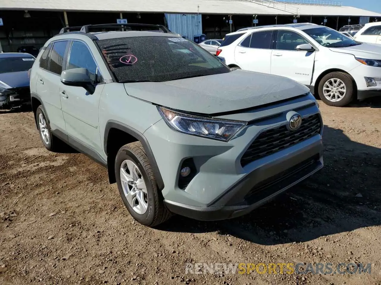 1 Photograph of a damaged car 2T3P1RFV3MC145653 TOYOTA RAV4 2021