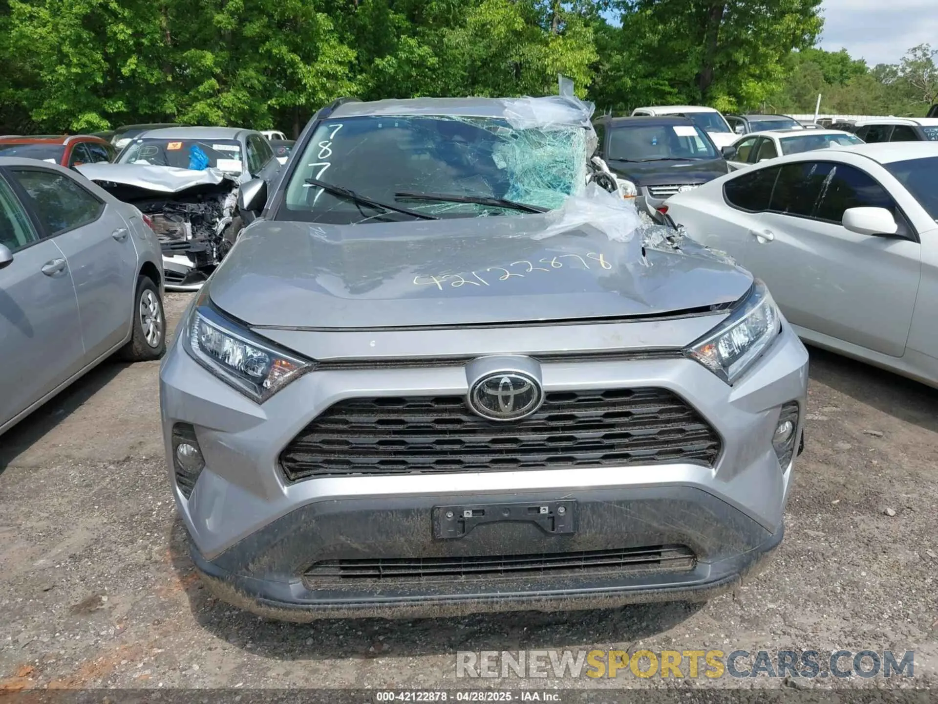 11 Фотография поврежденного автомобиля 2T3P1RFV3MC167877 TOYOTA RAV4 2021