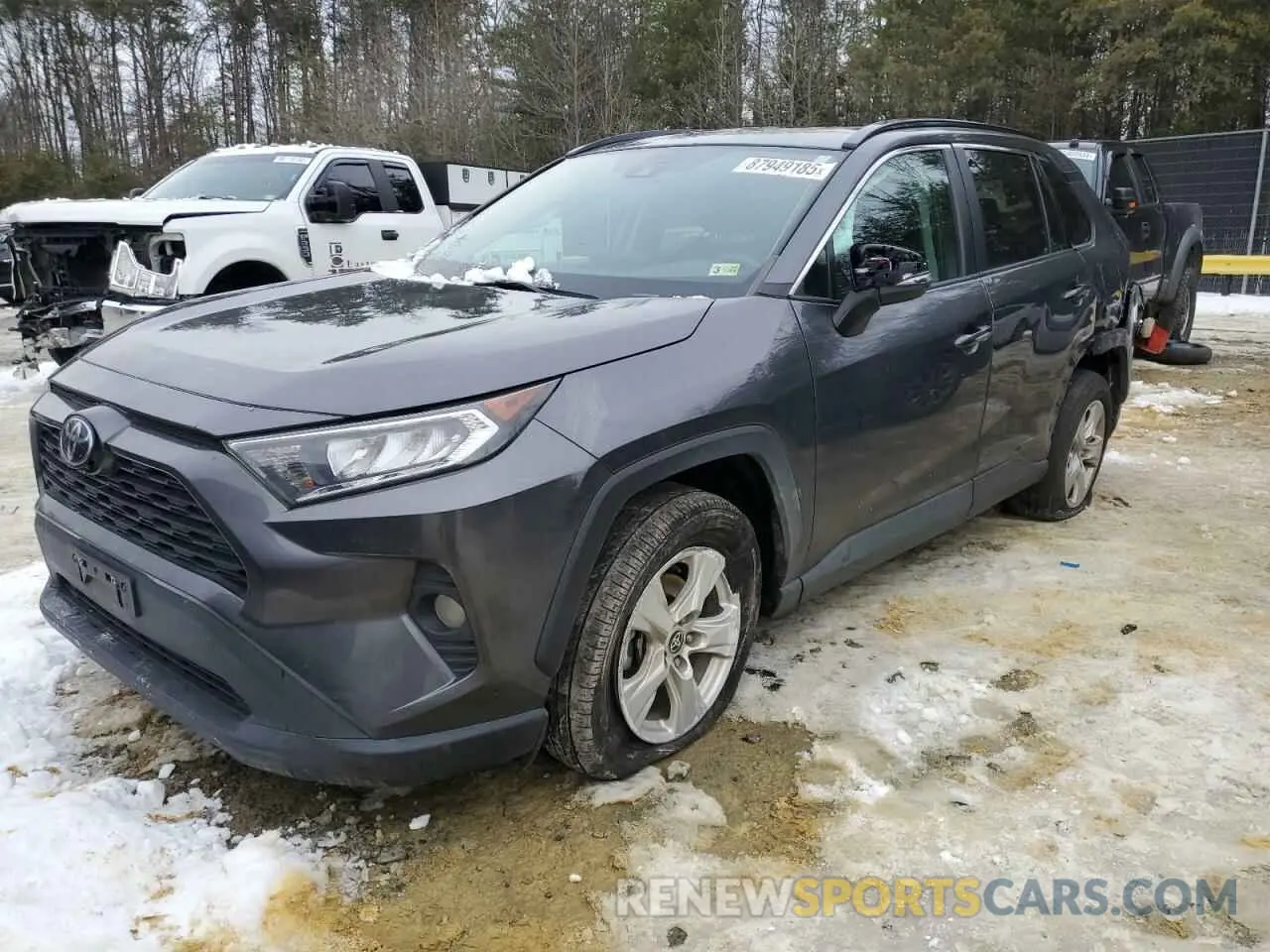 1 Фотография поврежденного автомобиля 2T3P1RFV3MC216642 TOYOTA RAV4 2021