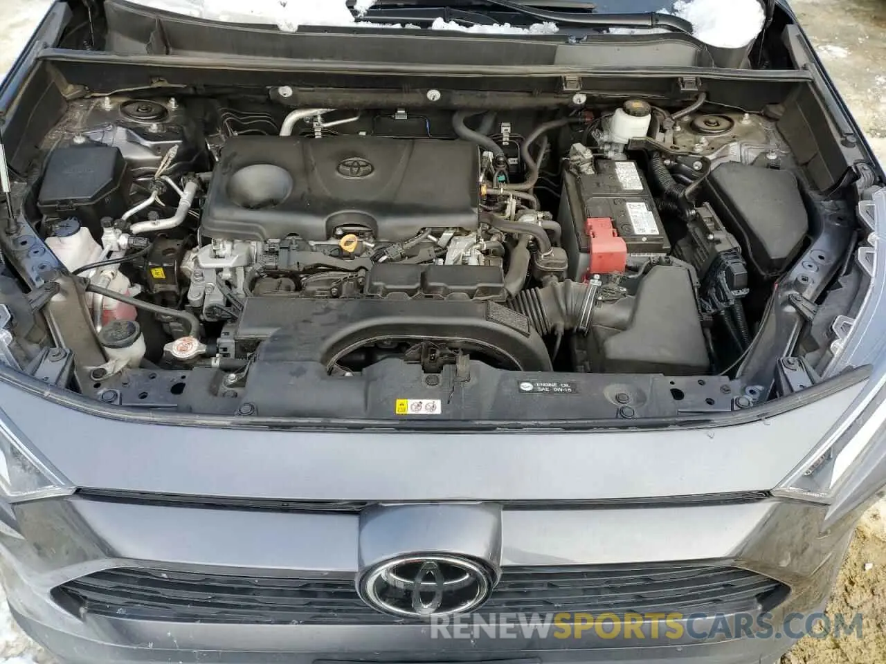 11 Фотография поврежденного автомобиля 2T3P1RFV3MC216642 TOYOTA RAV4 2021