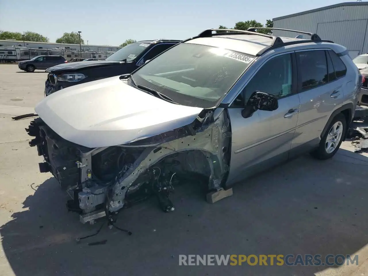 1 Фотография поврежденного автомобиля 2T3P1RFV3MC227849 TOYOTA RAV4 2021