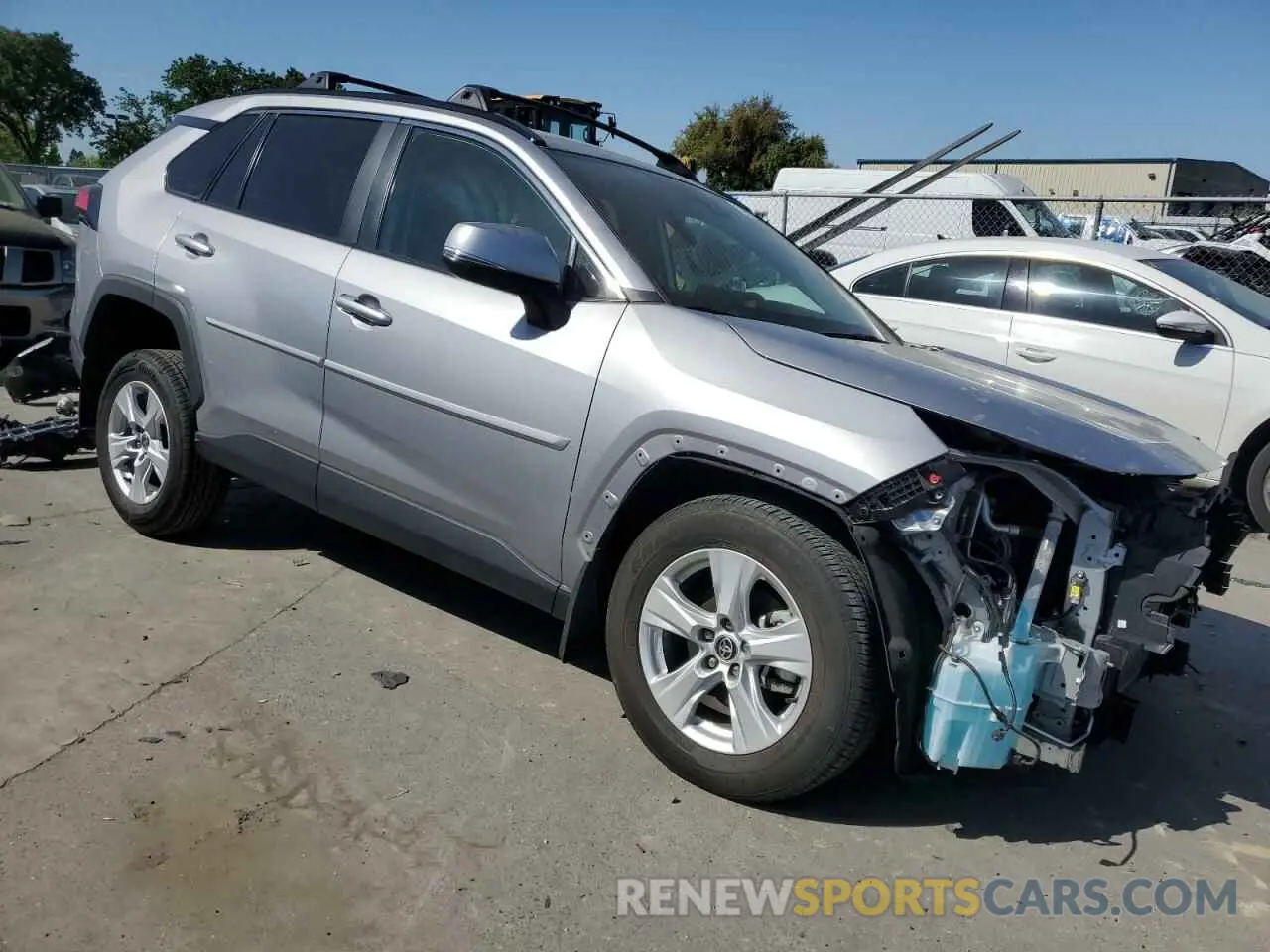 4 Фотография поврежденного автомобиля 2T3P1RFV3MC227849 TOYOTA RAV4 2021