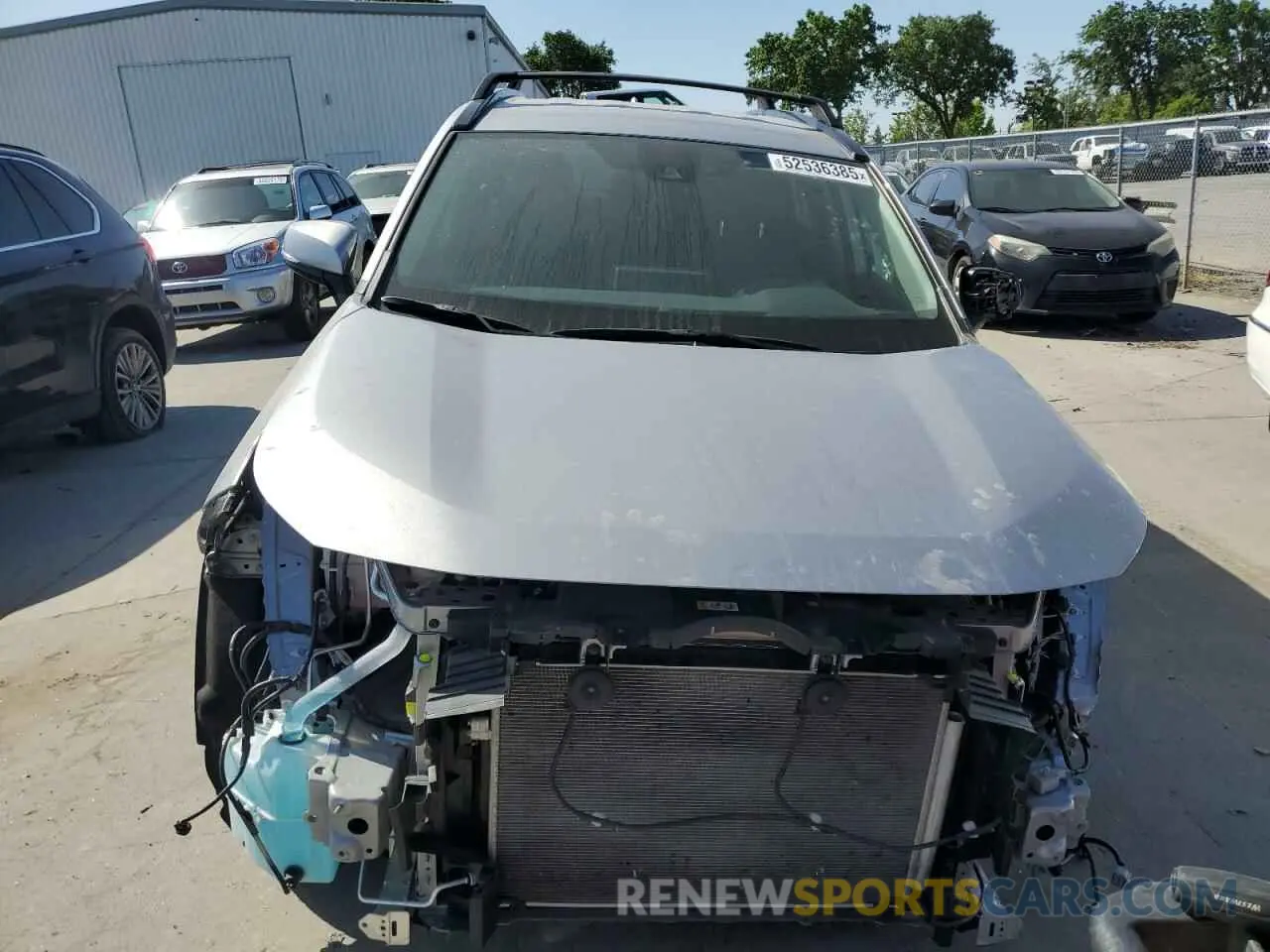 5 Фотография поврежденного автомобиля 2T3P1RFV3MC227849 TOYOTA RAV4 2021