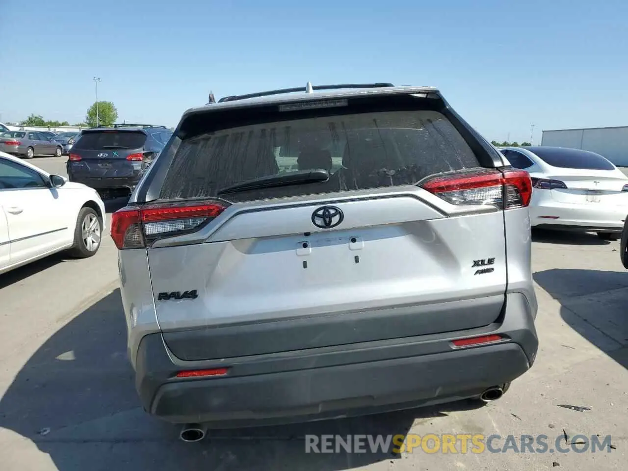 6 Фотография поврежденного автомобиля 2T3P1RFV3MC227849 TOYOTA RAV4 2021