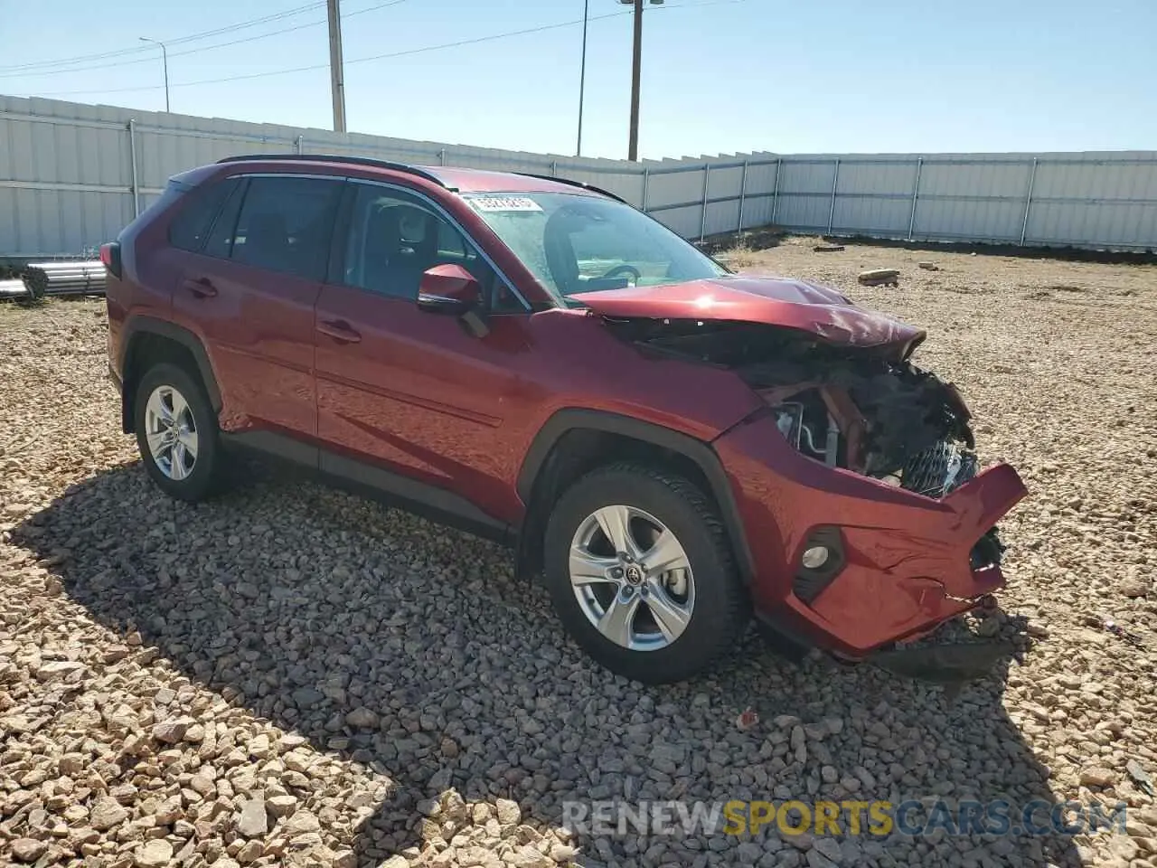 4 Photograph of a damaged car 2T3P1RFV3MW173743 TOYOTA RAV4 2021