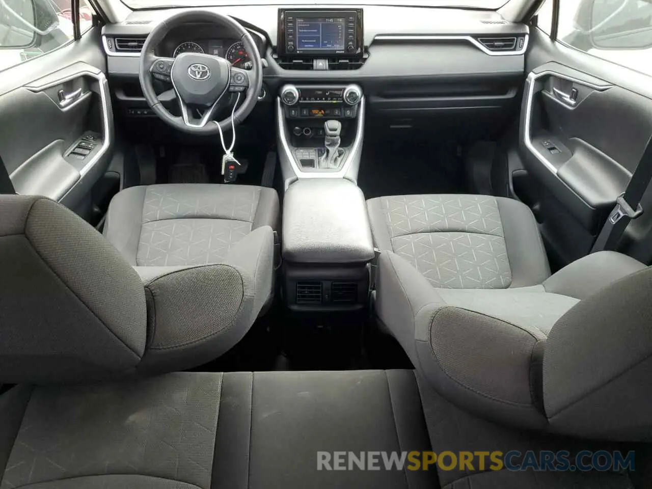 8 Фотография поврежденного автомобиля 2T3P1RFV3MW197296 TOYOTA RAV4 2021