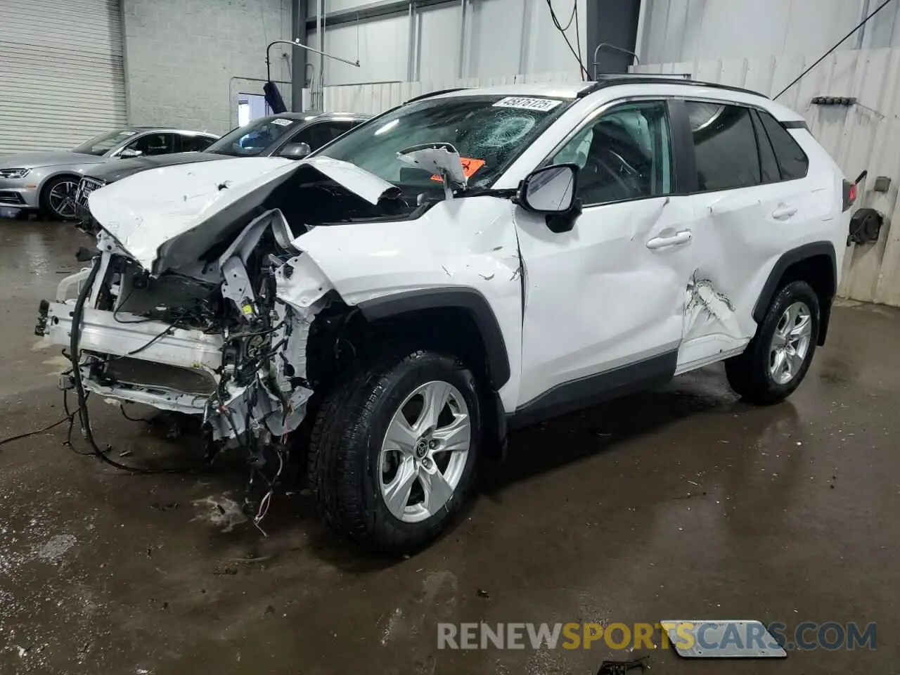 1 Фотография поврежденного автомобиля 2T3P1RFV3MW229972 TOYOTA RAV4 2021