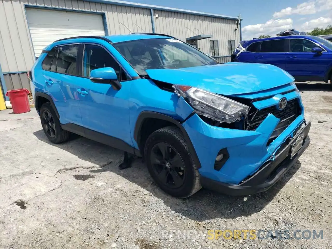 4 Фотография поврежденного автомобиля 2T3P1RFV4MC146133 TOYOTA RAV4 2021