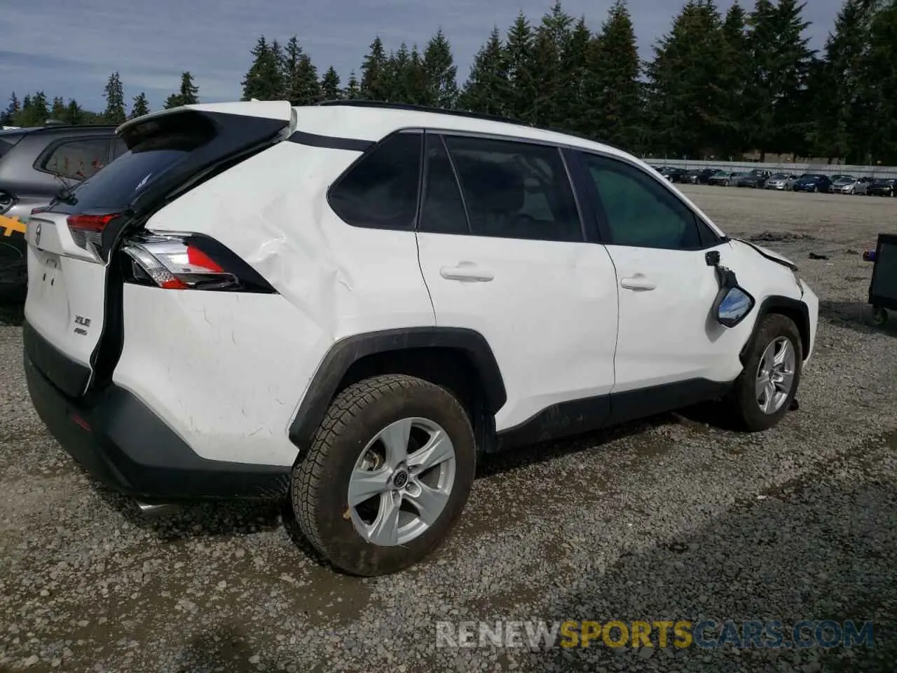 3 Фотография поврежденного автомобиля 2T3P1RFV4MC191752 TOYOTA RAV4 2021