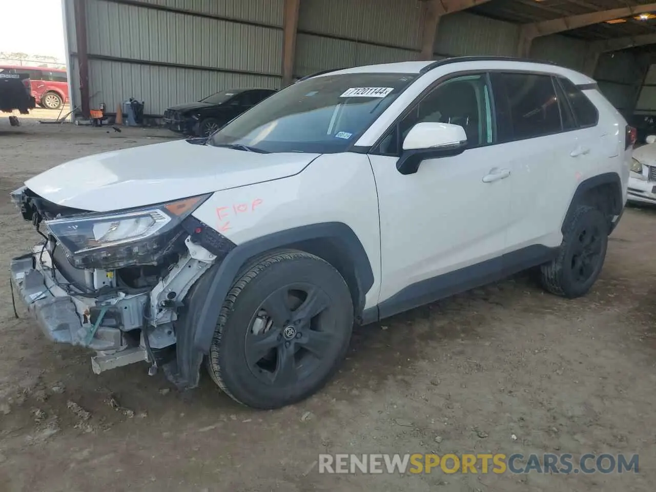 1 Фотография поврежденного автомобиля 2T3P1RFV4MC214978 TOYOTA RAV4 2021