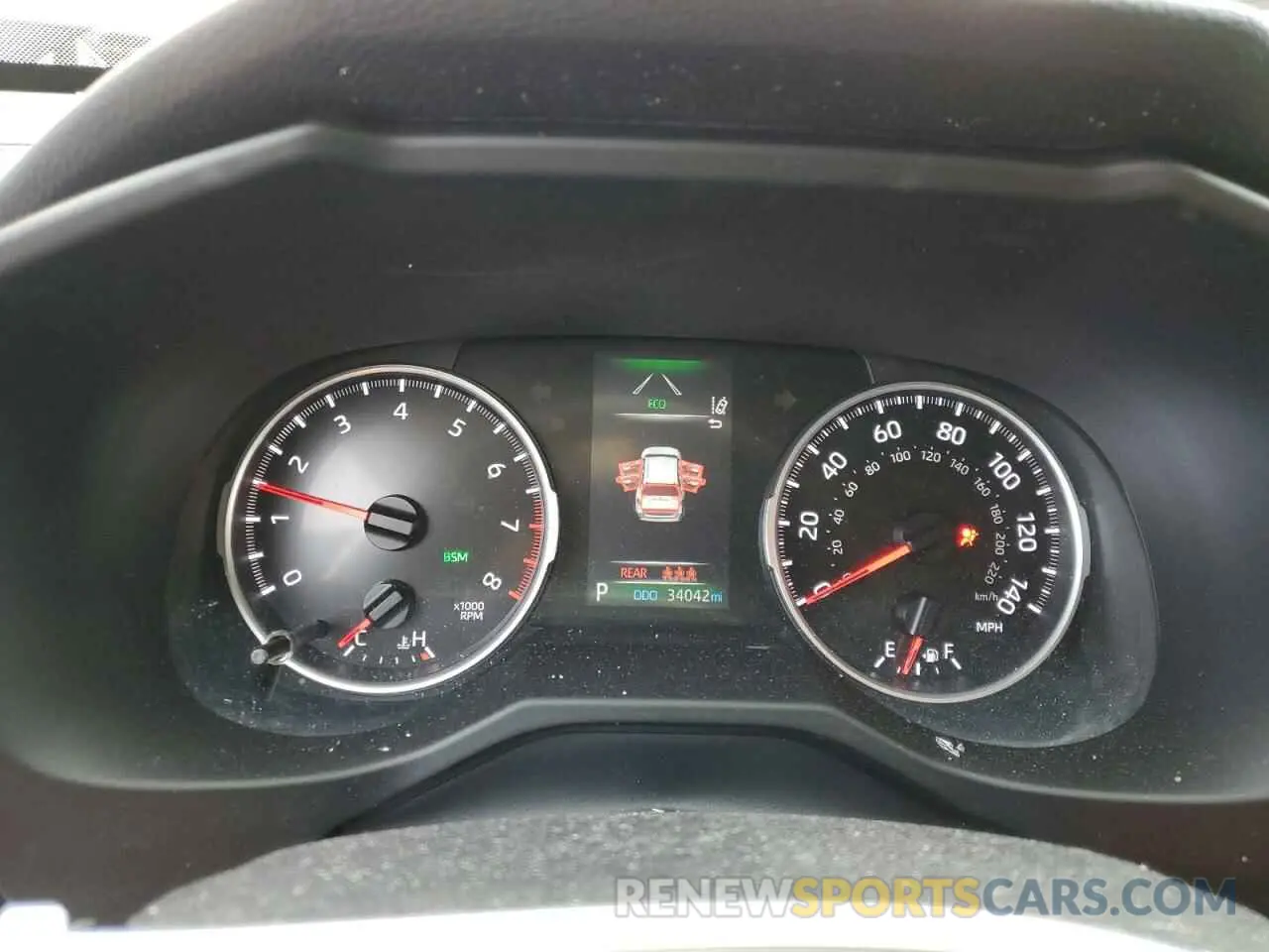 9 Фотография поврежденного автомобиля 2T3P1RFV4MC226466 TOYOTA RAV4 2021