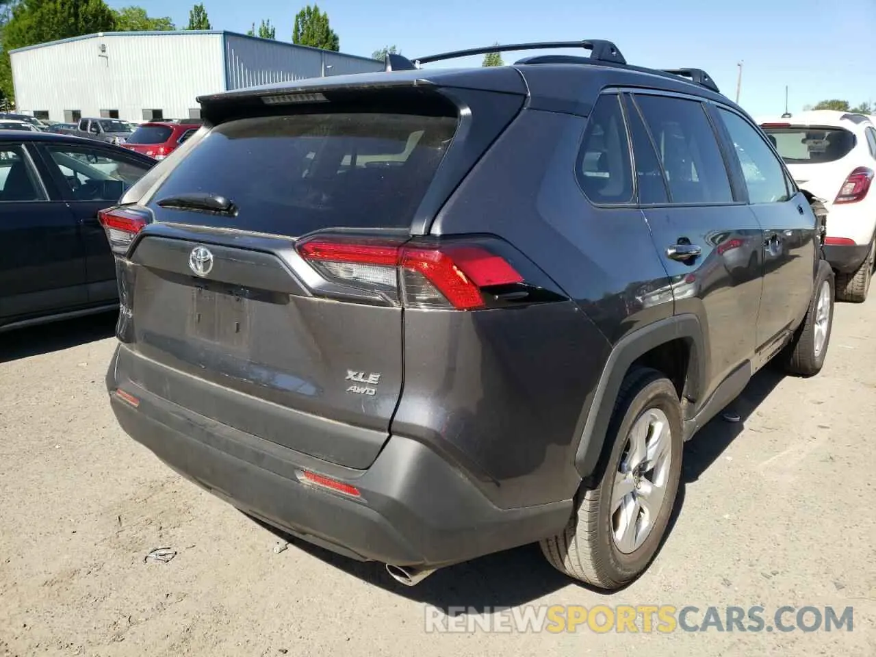 4 Фотография поврежденного автомобиля 2T3P1RFV4MC231120 TOYOTA RAV4 2021