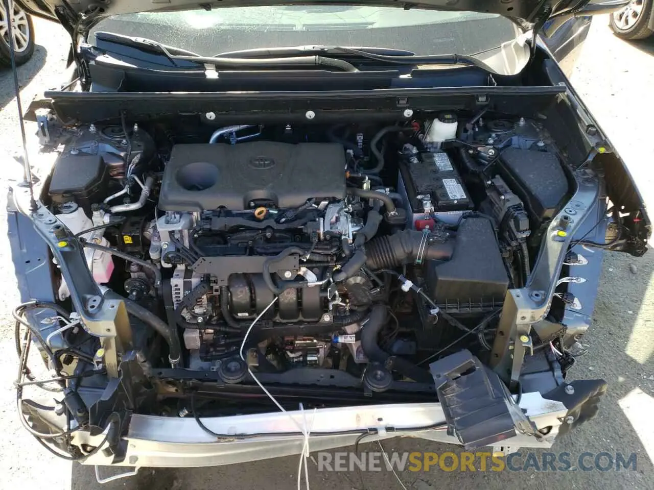 7 Фотография поврежденного автомобиля 2T3P1RFV4MC231120 TOYOTA RAV4 2021