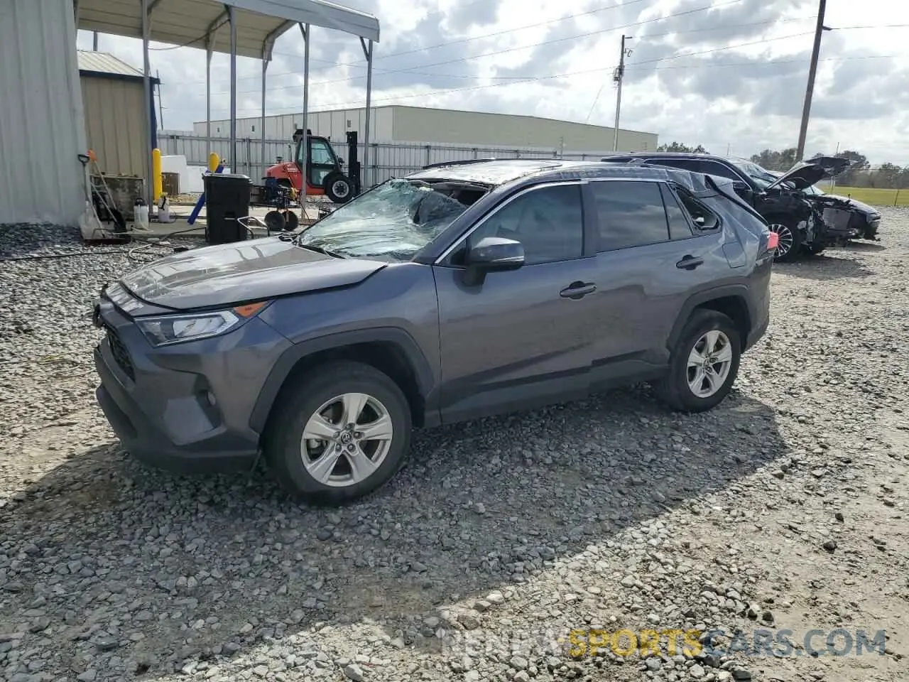 1 Фотография поврежденного автомобиля 2T3P1RFV4MC232431 TOYOTA RAV4 2021