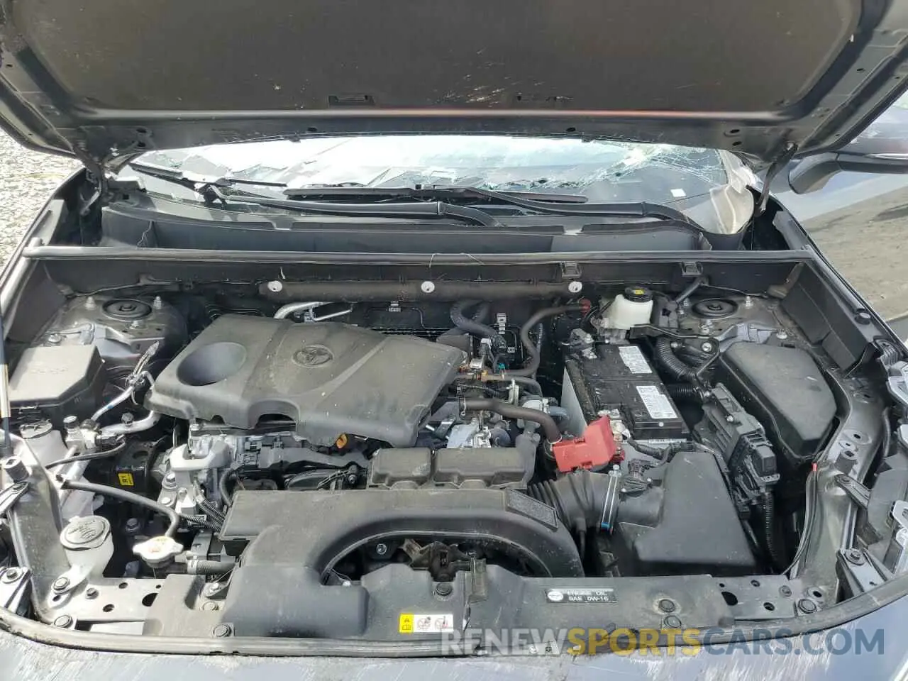 11 Фотография поврежденного автомобиля 2T3P1RFV4MC232431 TOYOTA RAV4 2021