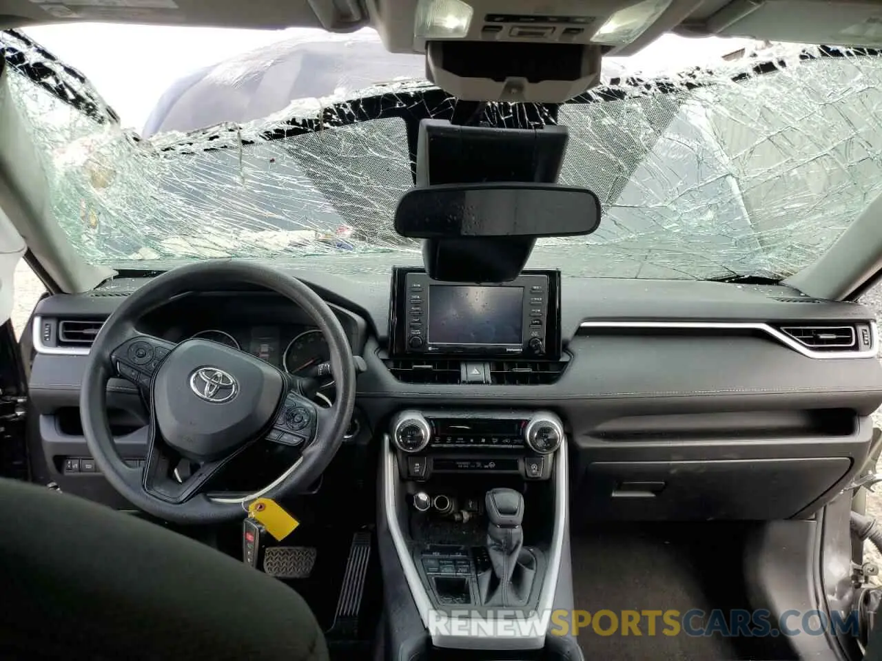8 Фотография поврежденного автомобиля 2T3P1RFV4MC232431 TOYOTA RAV4 2021