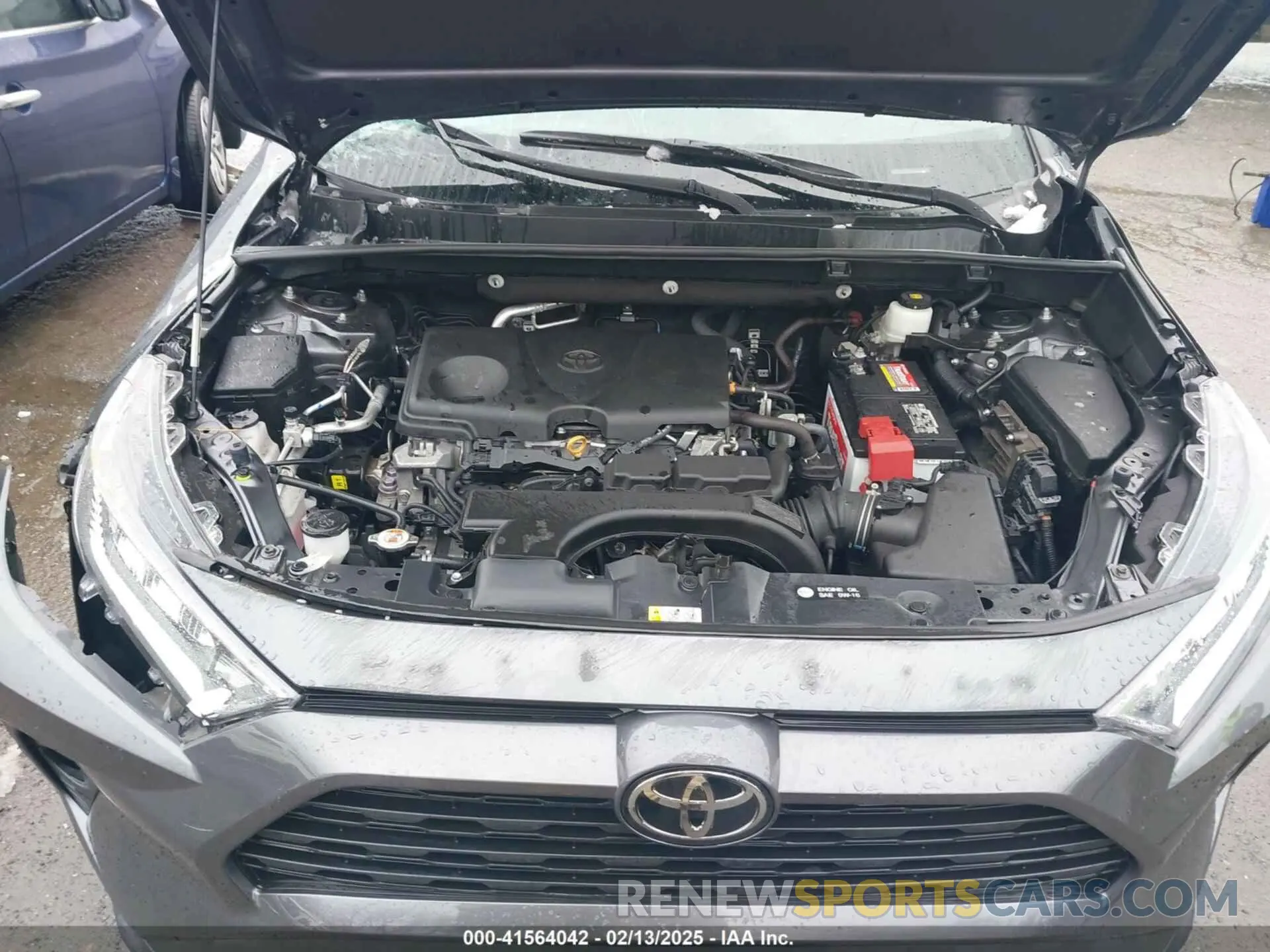 10 Фотография поврежденного автомобиля 2T3P1RFV4MC255501 TOYOTA RAV4 2021