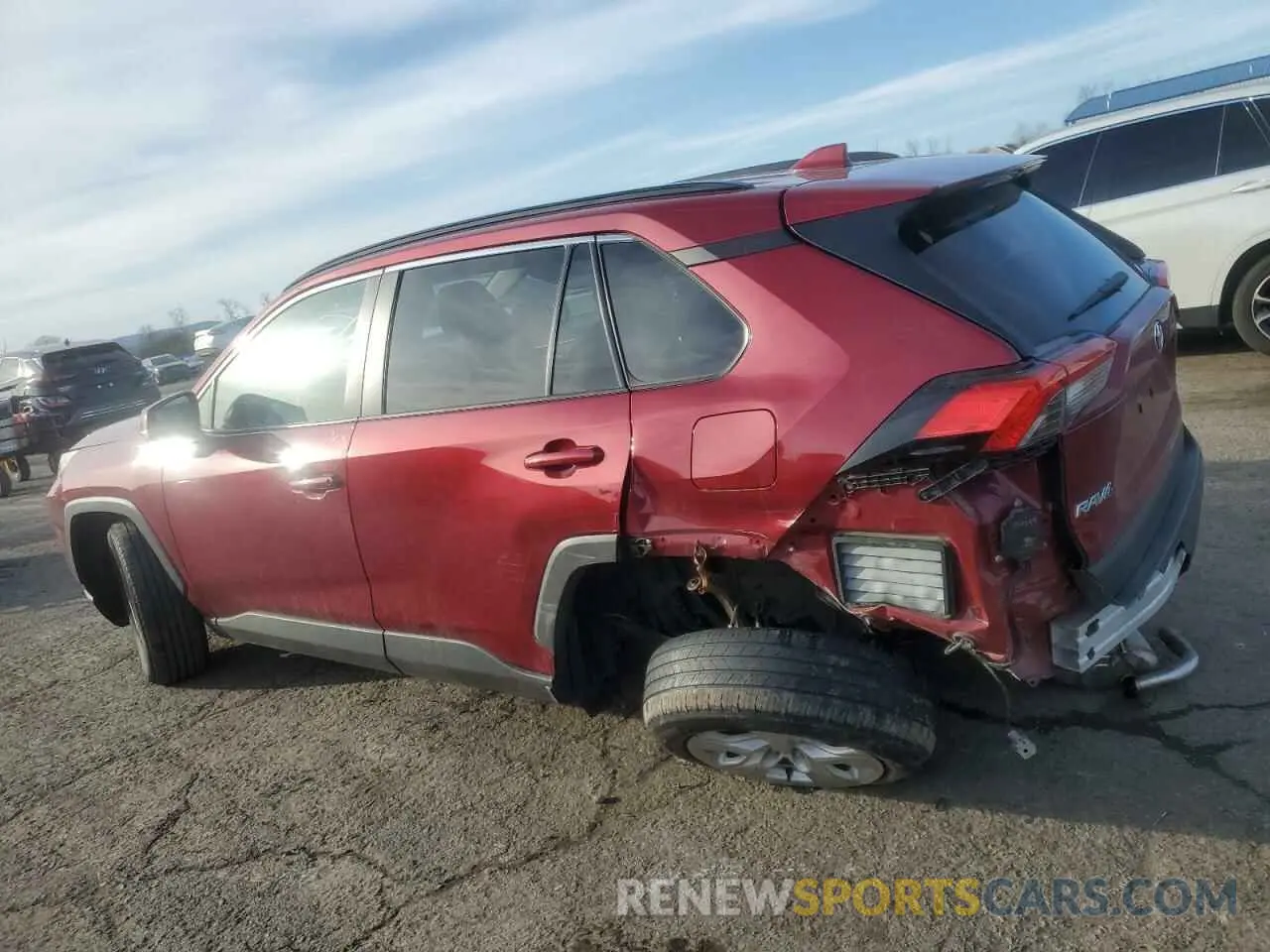 2 Photograph of a damaged car 2T3P1RFV4MW149547 TOYOTA RAV4 2021