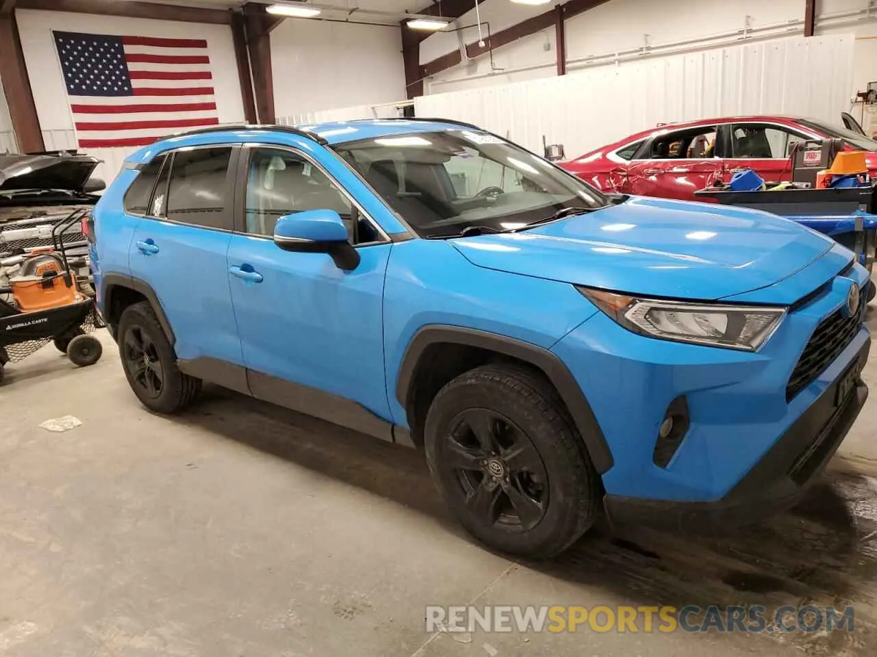 4 Фотография поврежденного автомобиля 2T3P1RFV4MW151444 TOYOTA RAV4 2021