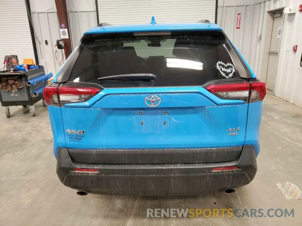 6 Фотография поврежденного автомобиля 2T3P1RFV4MW151444 TOYOTA RAV4 2021