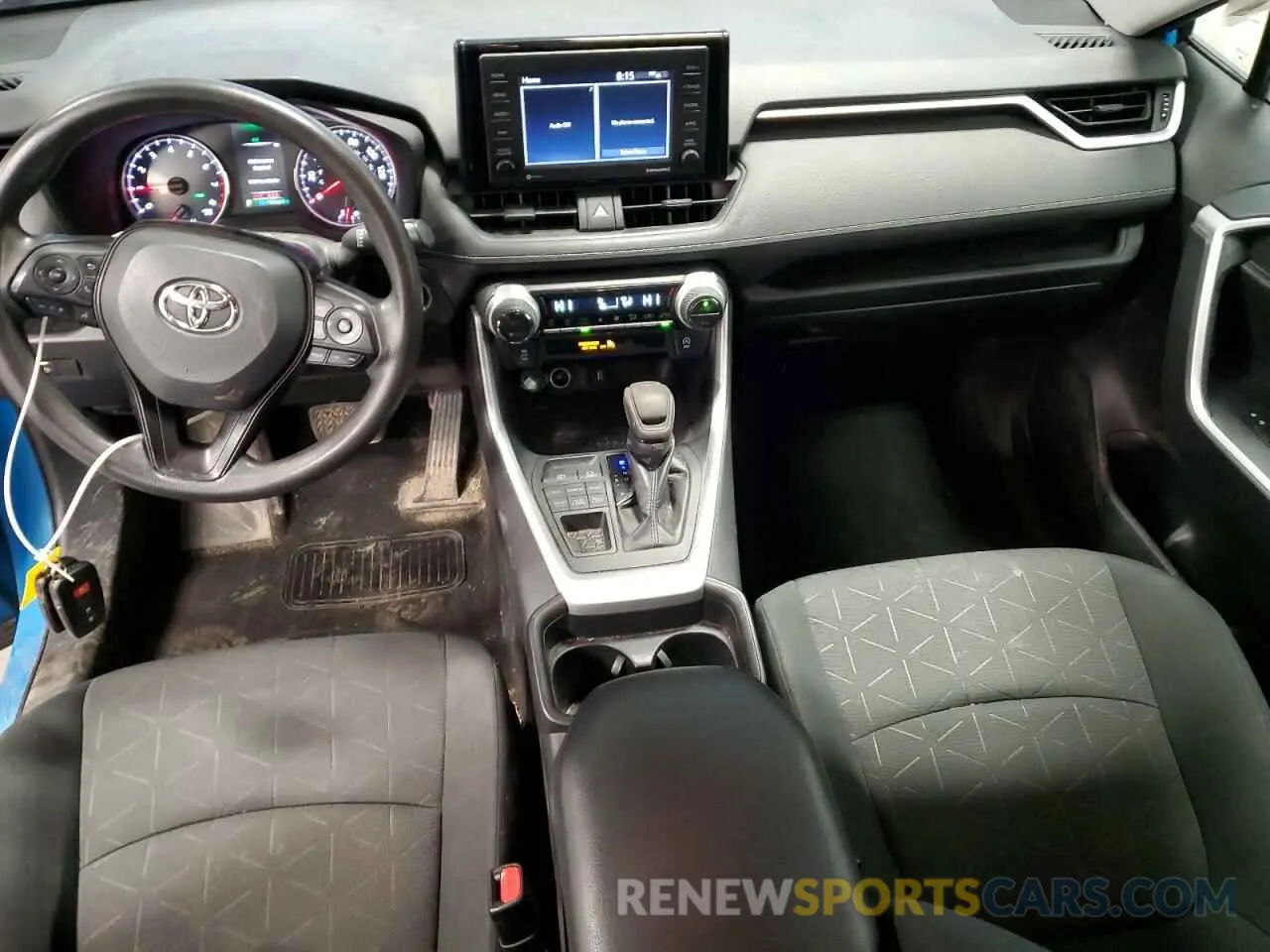 8 Фотография поврежденного автомобиля 2T3P1RFV4MW151444 TOYOTA RAV4 2021