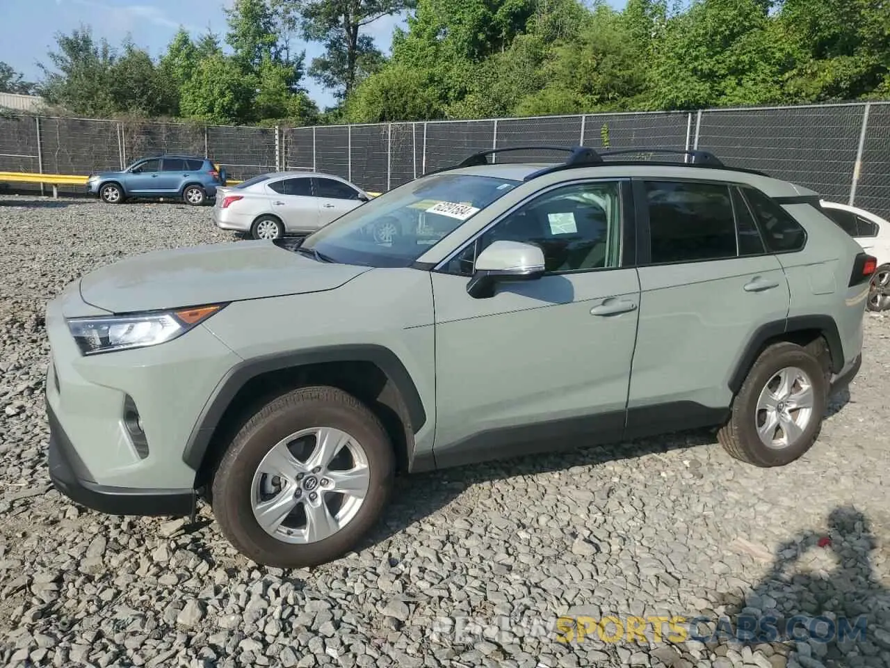 1 Photograph of a damaged car 2T3P1RFV4MW164243 TOYOTA RAV4 2021
