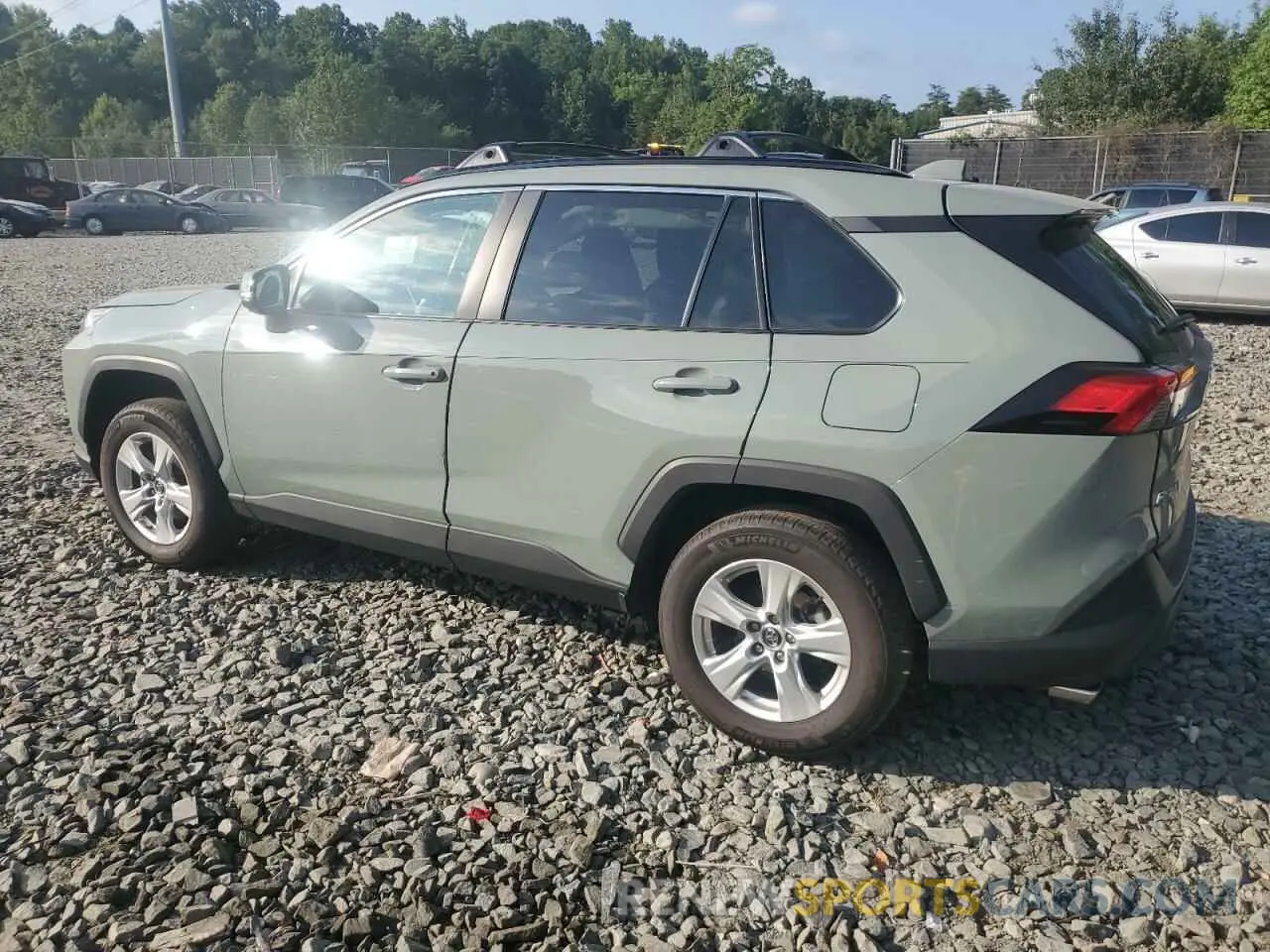 2 Photograph of a damaged car 2T3P1RFV4MW164243 TOYOTA RAV4 2021