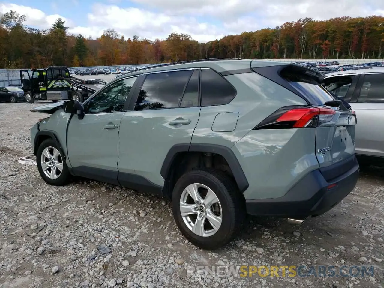 2 Photograph of a damaged car 2T3P1RFV4MW204109 TOYOTA RAV4 2021