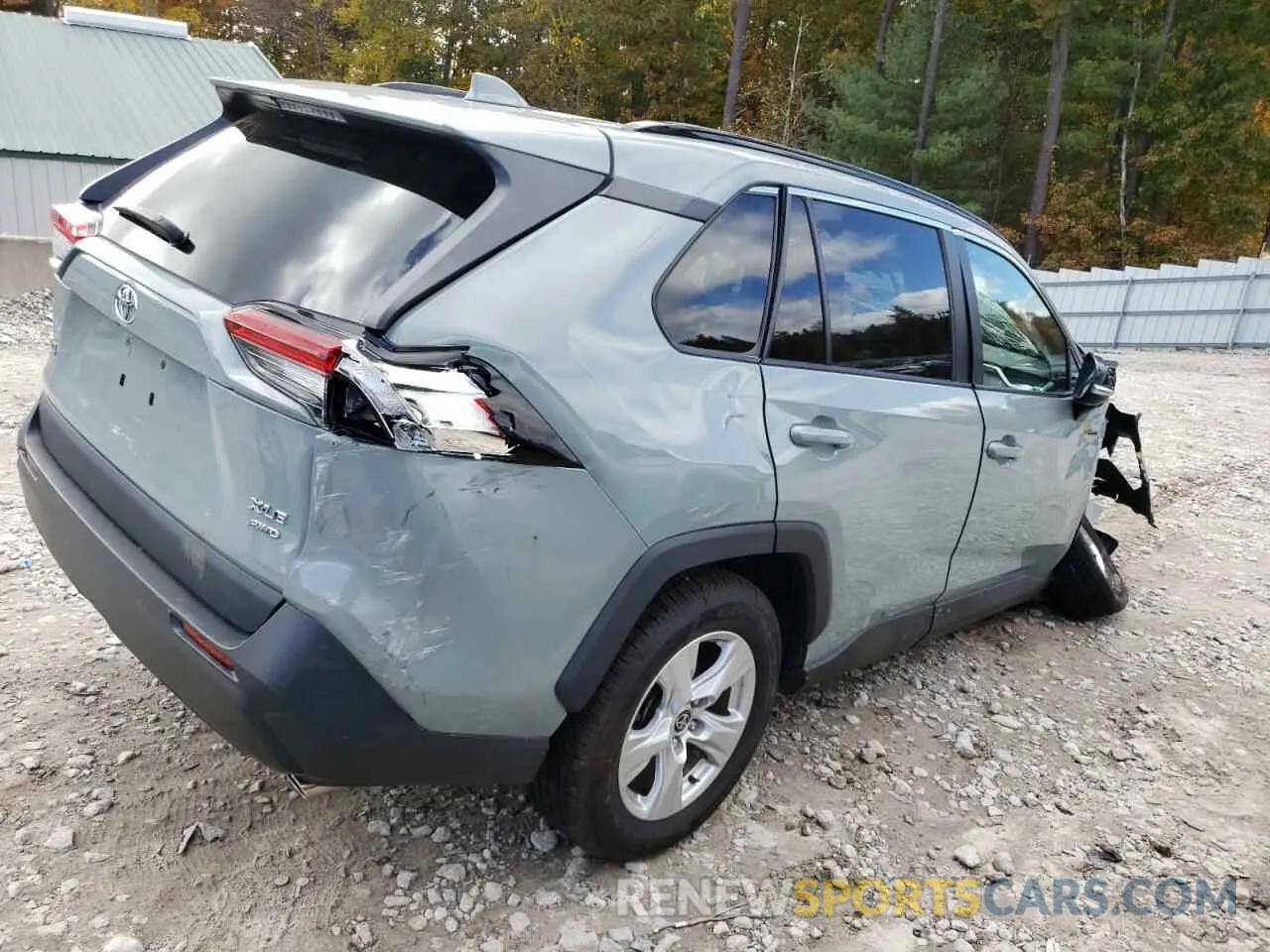 3 Photograph of a damaged car 2T3P1RFV4MW204109 TOYOTA RAV4 2021