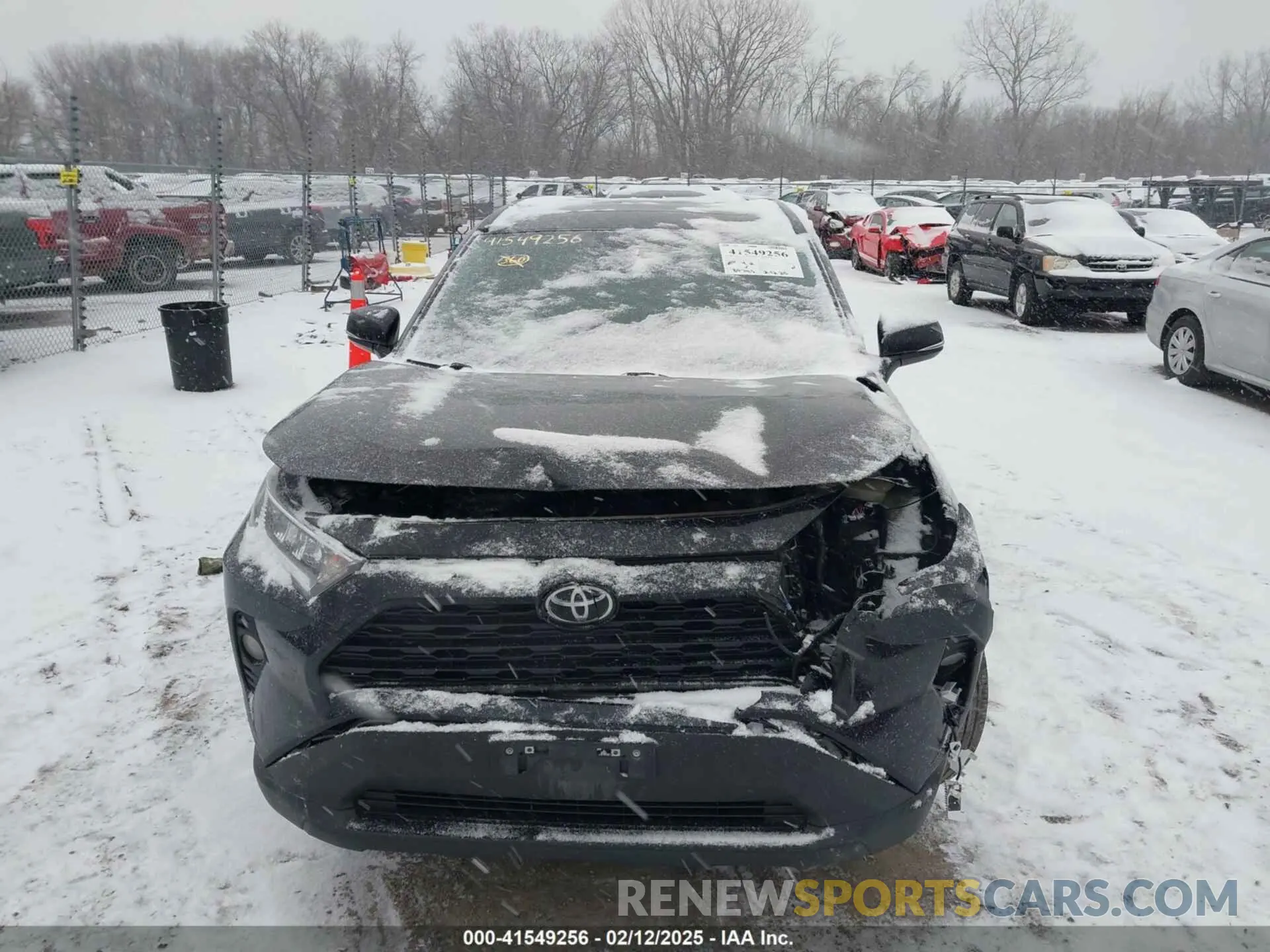 12 Фотография поврежденного автомобиля 2T3P1RFV5MC180498 TOYOTA RAV4 2021