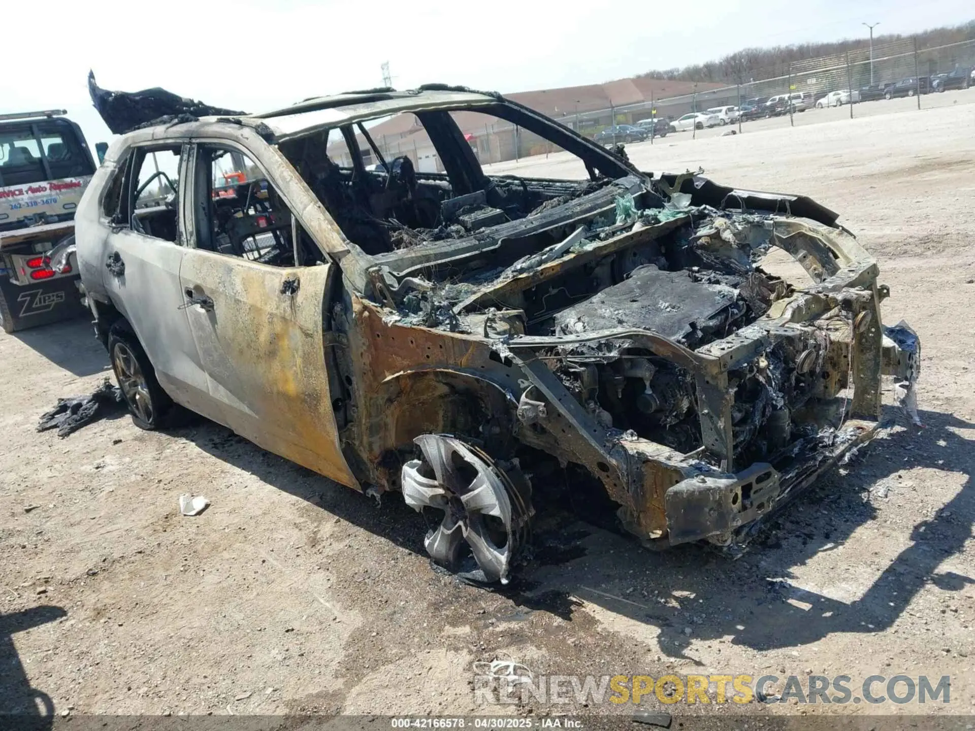 1 Фотография поврежденного автомобиля 2T3P1RFV5MC187936 TOYOTA RAV4 2021