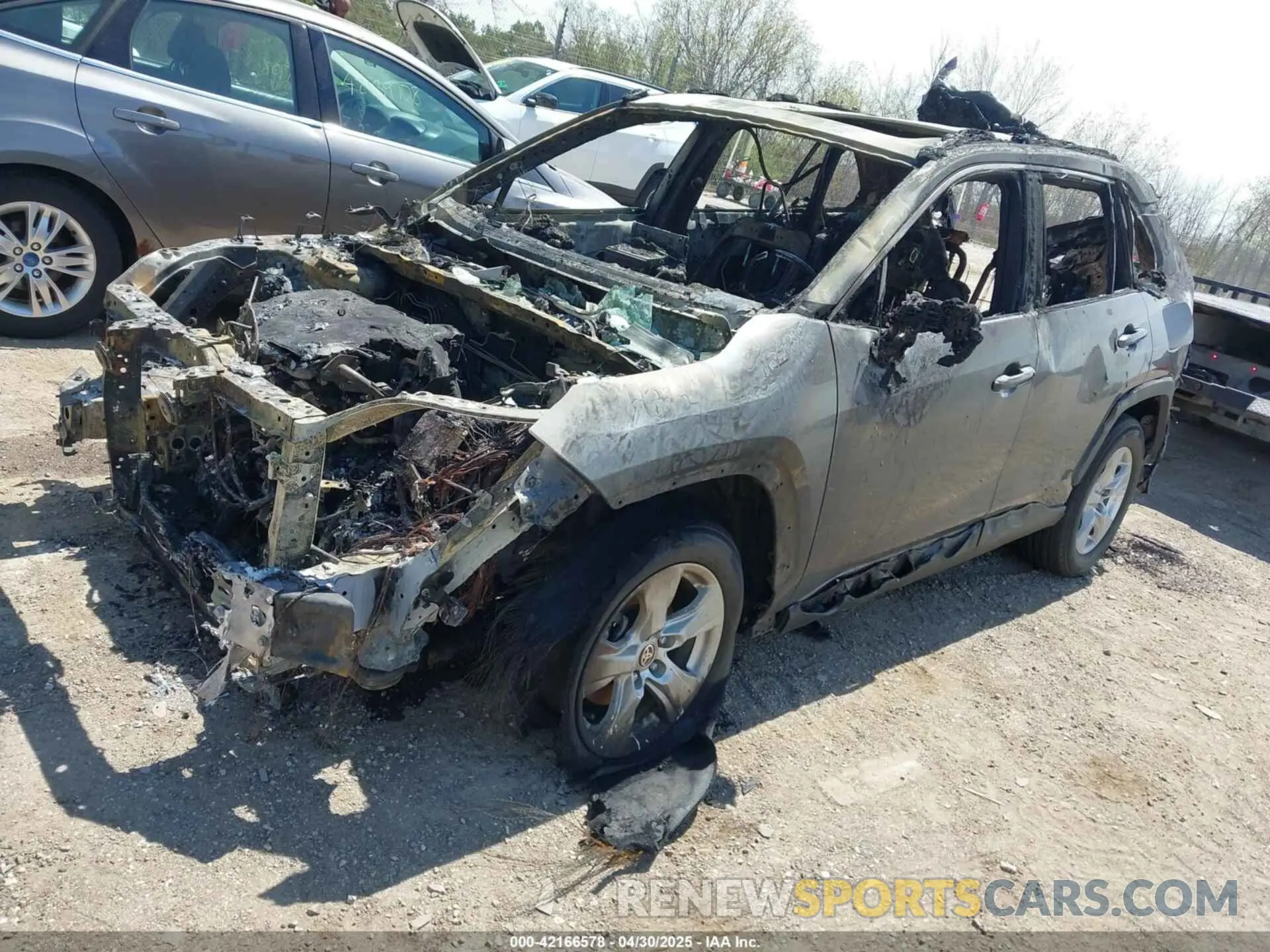 2 Фотография поврежденного автомобиля 2T3P1RFV5MC187936 TOYOTA RAV4 2021