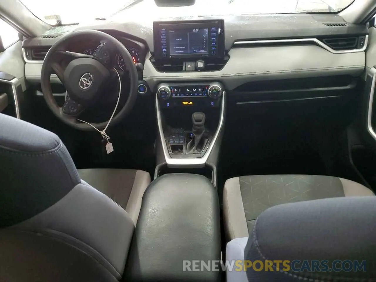 8 Фотография поврежденного автомобиля 2T3P1RFV5MC213502 TOYOTA RAV4 2021