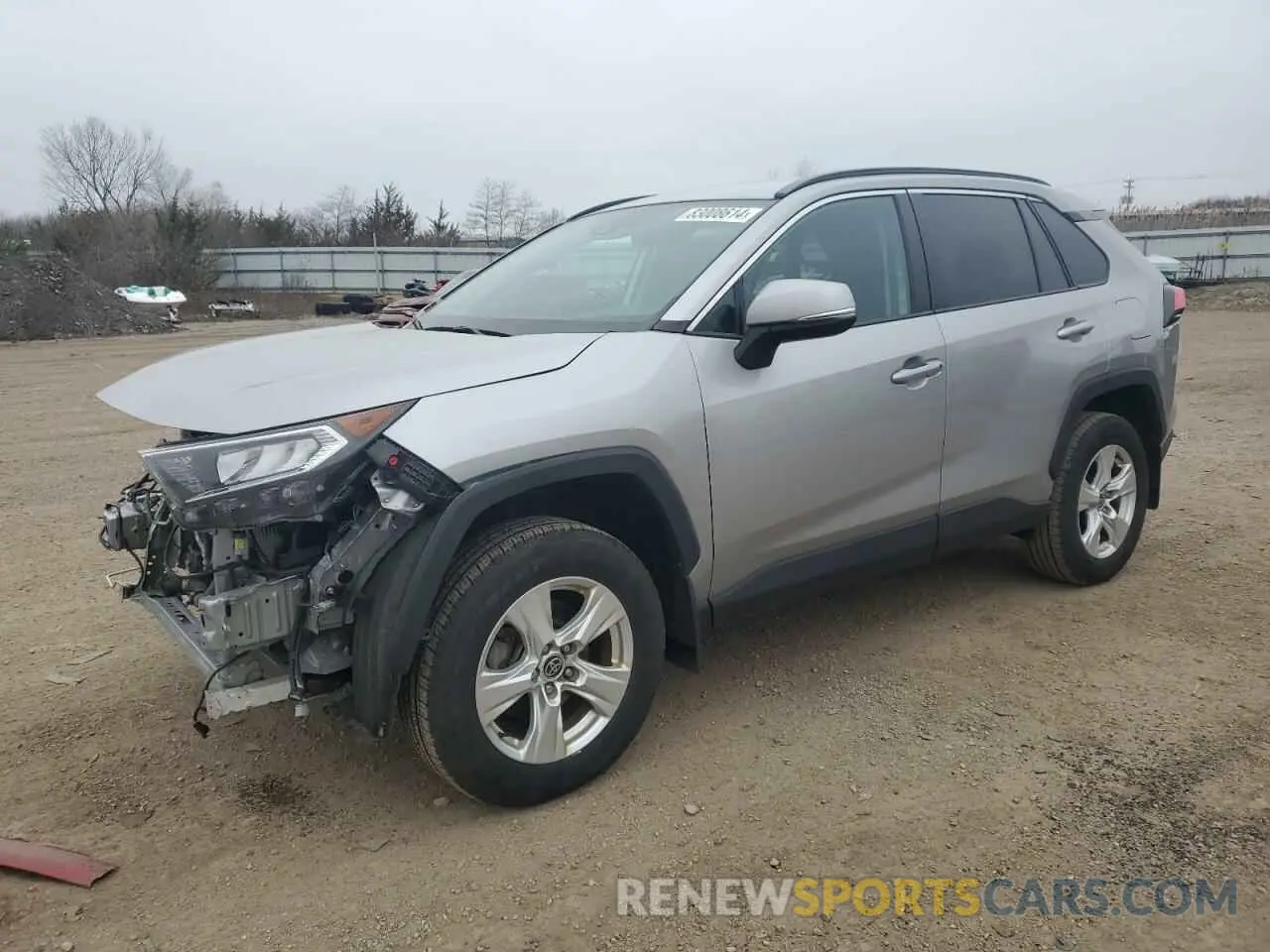 1 Photograph of a damaged car 2T3P1RFV5MC215038 TOYOTA RAV4 2021