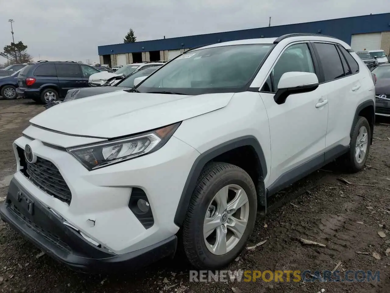 1 Фотография поврежденного автомобиля 2T3P1RFV5MC244846 TOYOTA RAV4 2021