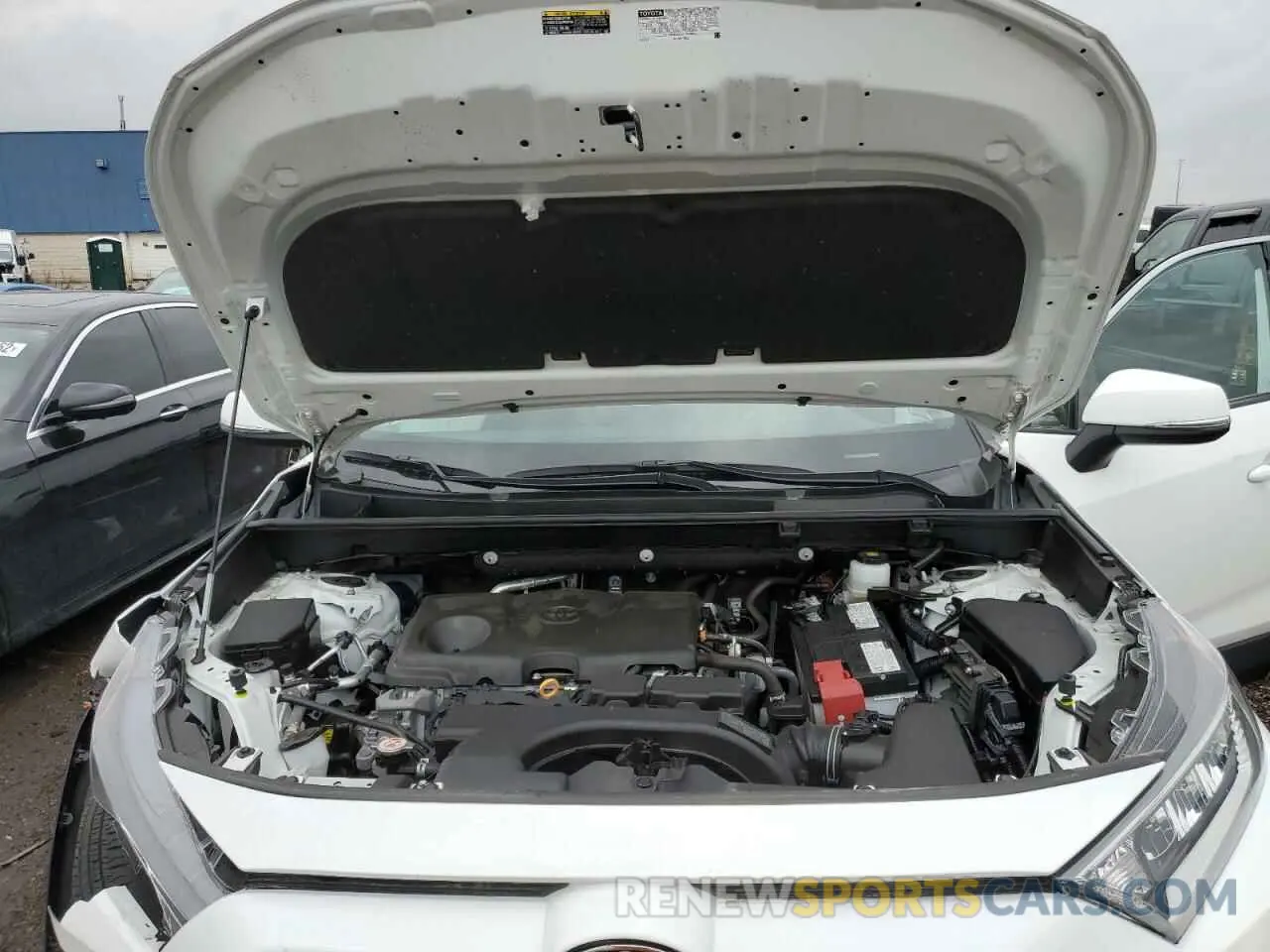 12 Фотография поврежденного автомобиля 2T3P1RFV5MC244846 TOYOTA RAV4 2021
