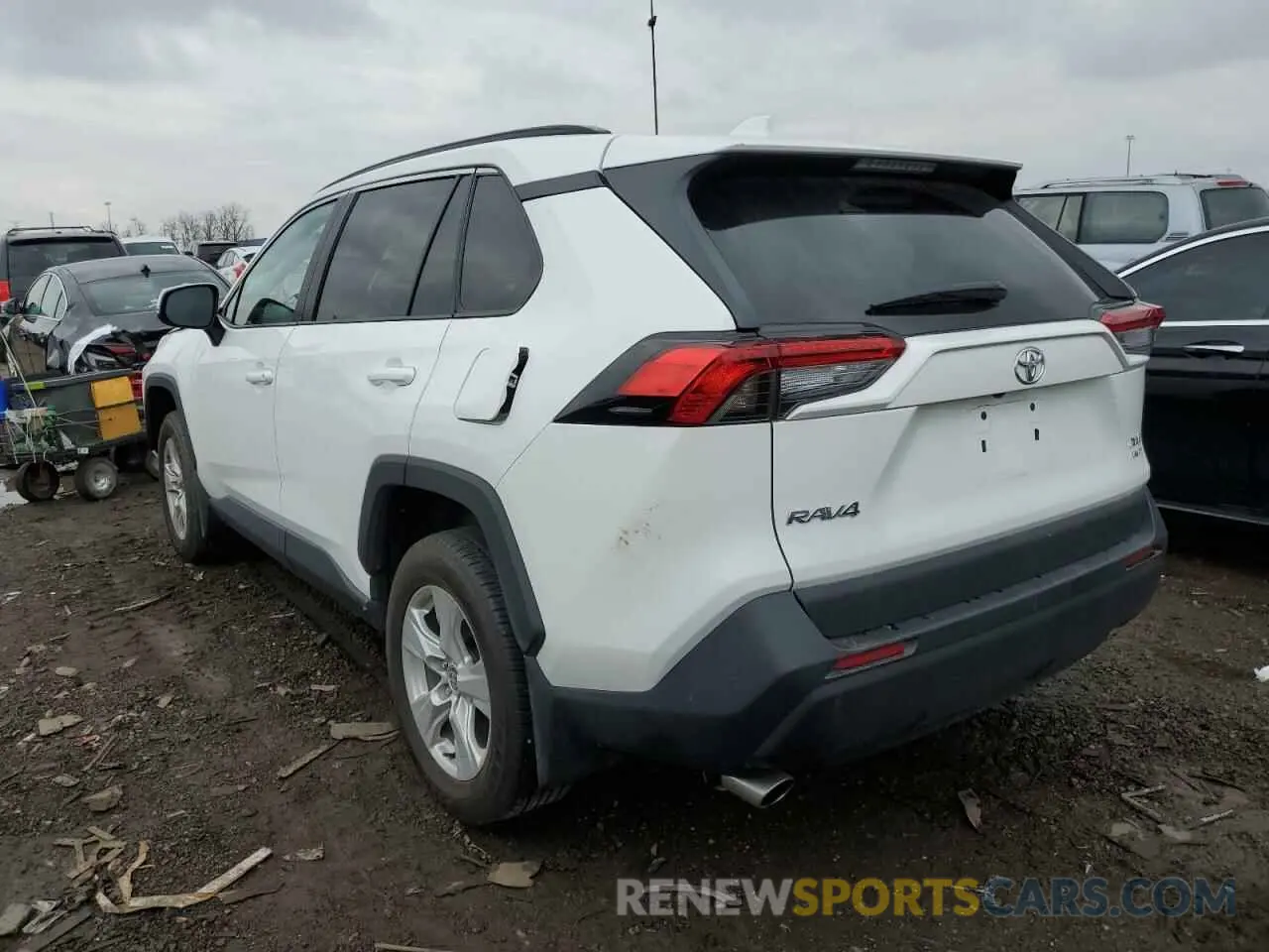 2 Фотография поврежденного автомобиля 2T3P1RFV5MC244846 TOYOTA RAV4 2021