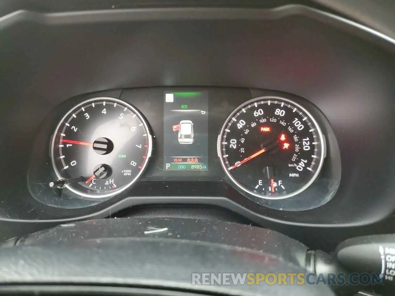 9 Фотография поврежденного автомобиля 2T3P1RFV5MC244846 TOYOTA RAV4 2021