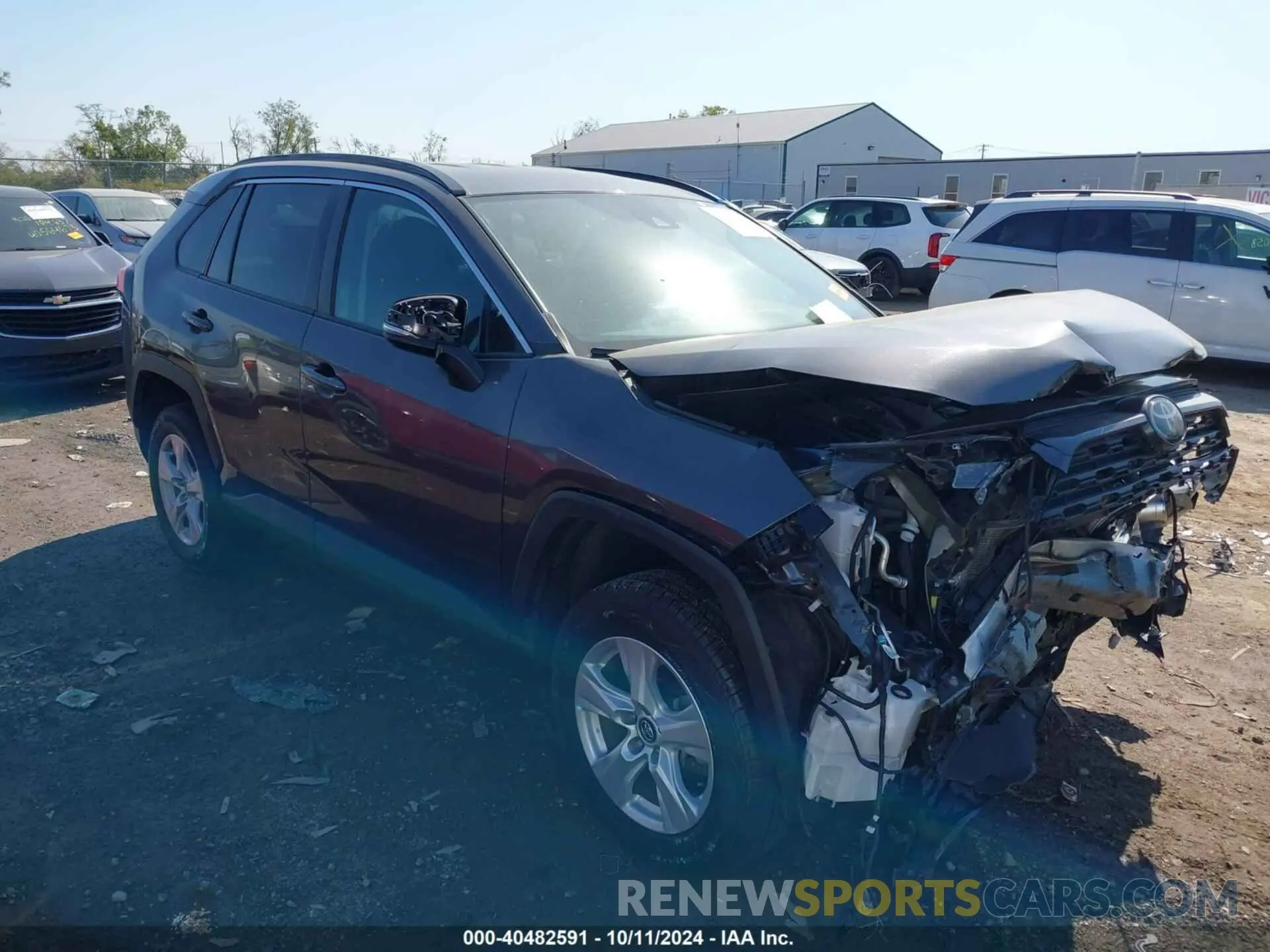 1 Photograph of a damaged car 2T3P1RFV5MW141571 TOYOTA RAV4 2021