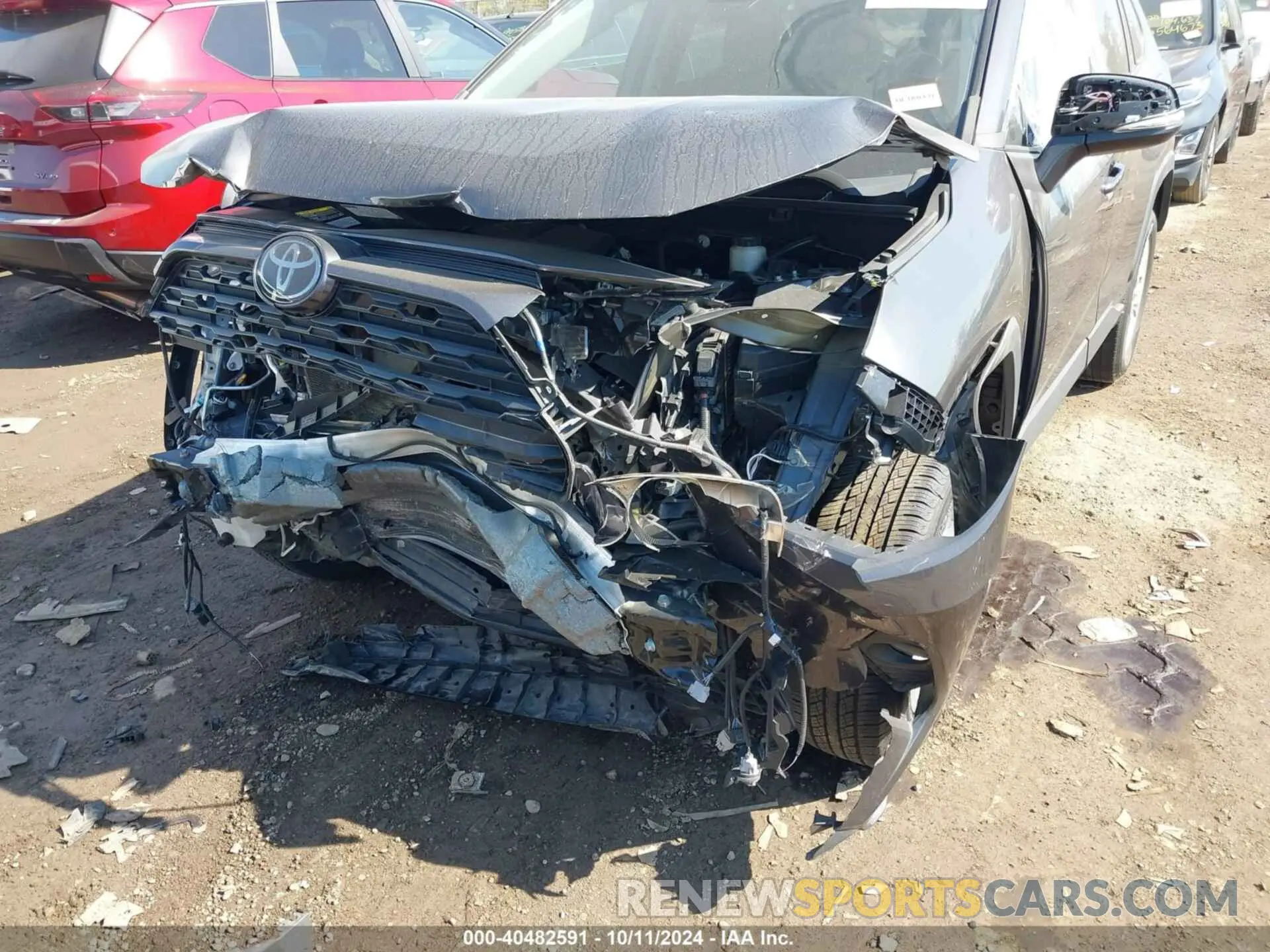 6 Photograph of a damaged car 2T3P1RFV5MW141571 TOYOTA RAV4 2021