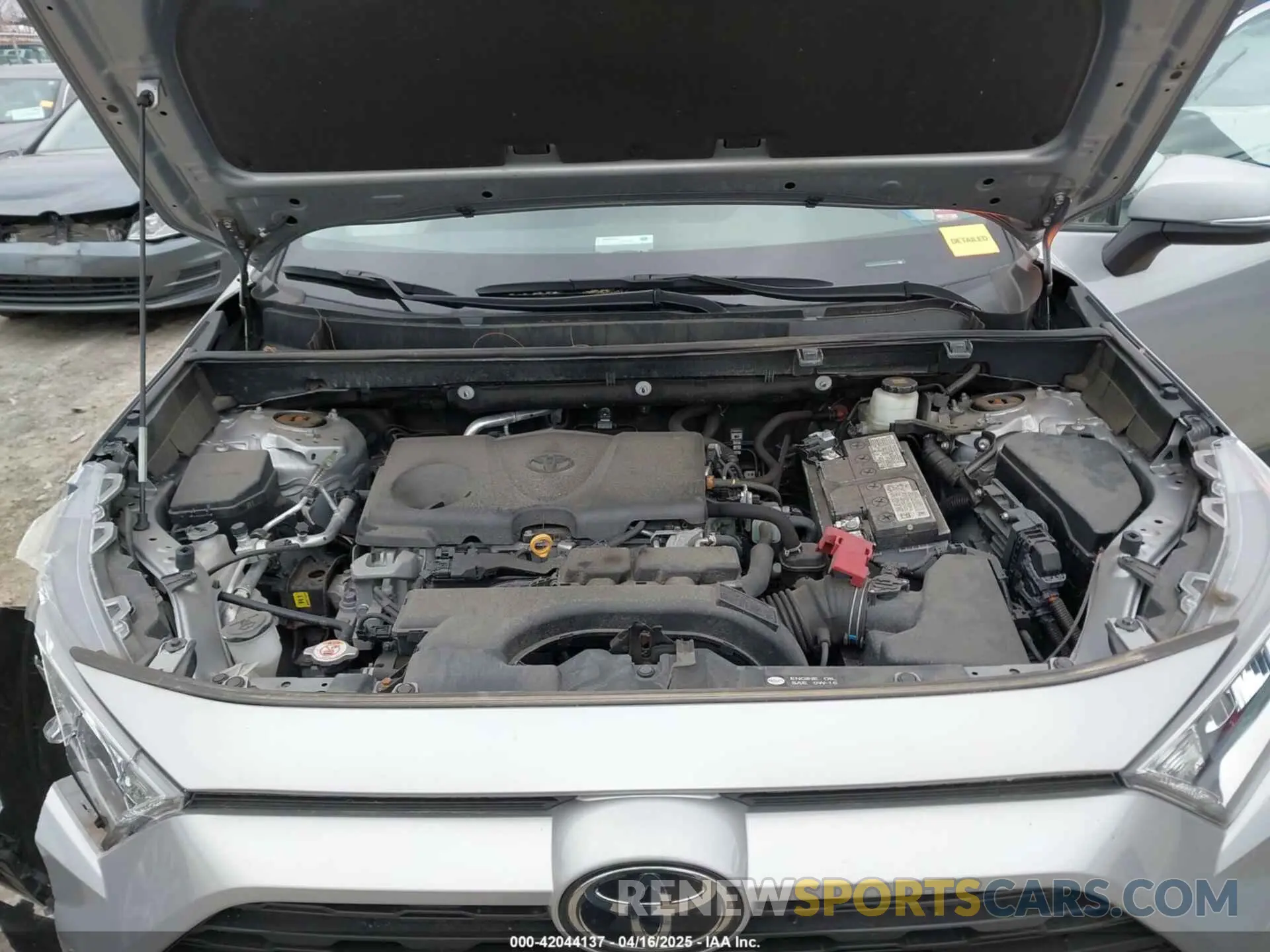 10 Фотография поврежденного автомобиля 2T3P1RFV5MW143532 TOYOTA RAV4 2021