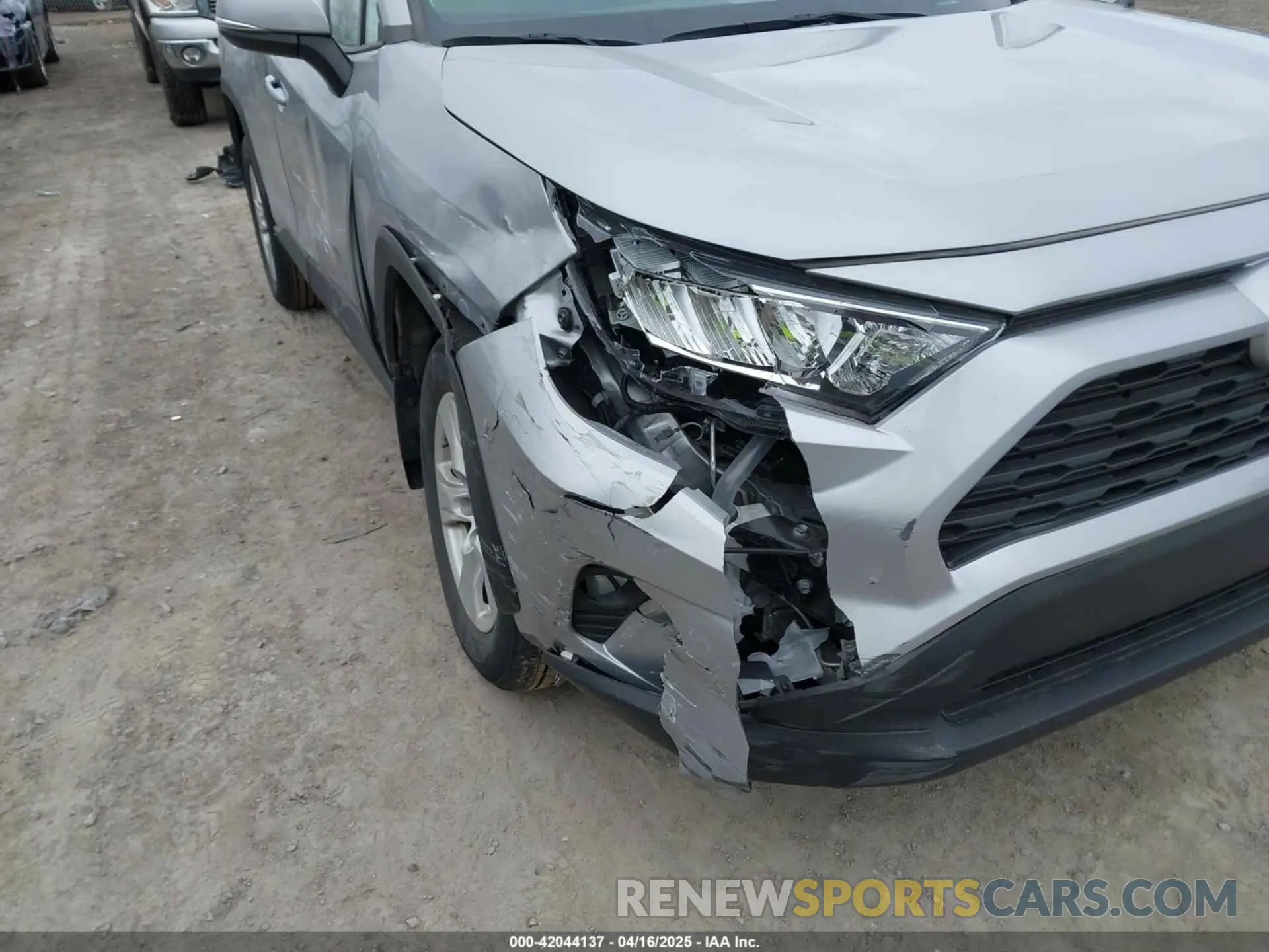 6 Фотография поврежденного автомобиля 2T3P1RFV5MW143532 TOYOTA RAV4 2021