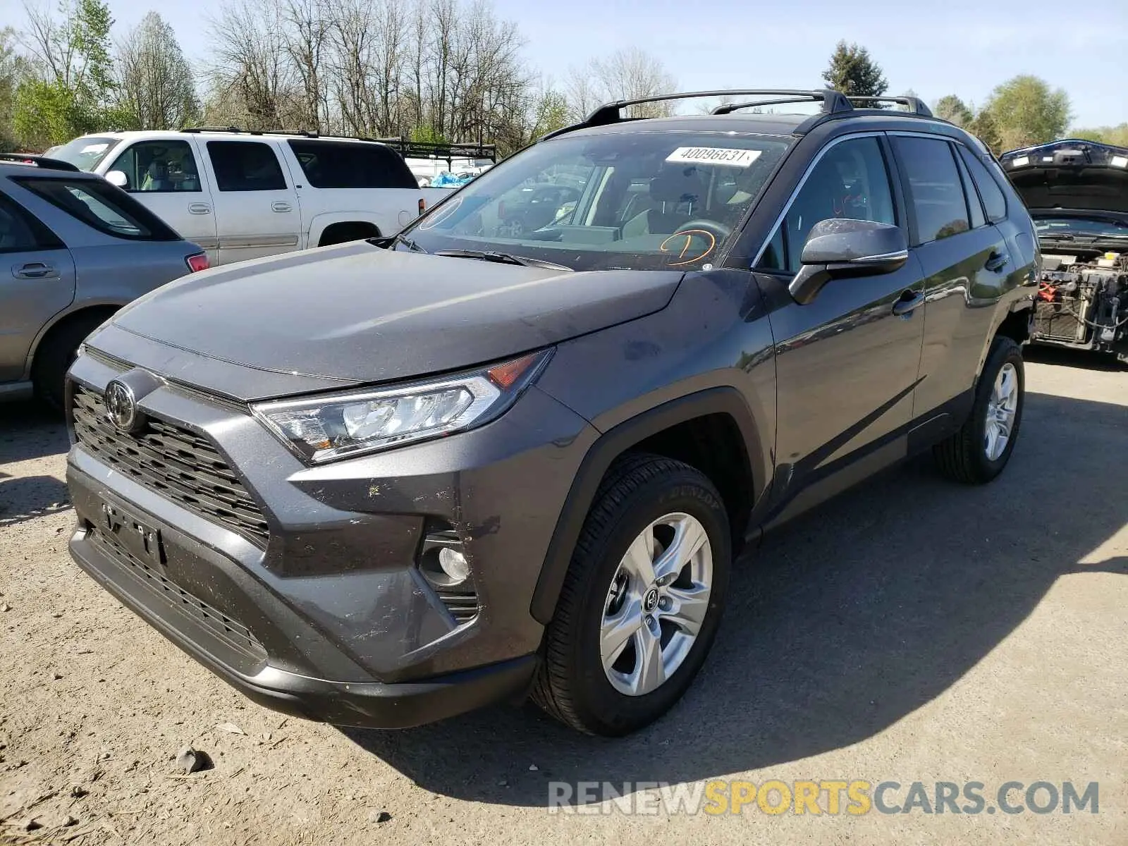 2 Photograph of a damaged car 2T3P1RFV5MW167300 TOYOTA RAV4 2021