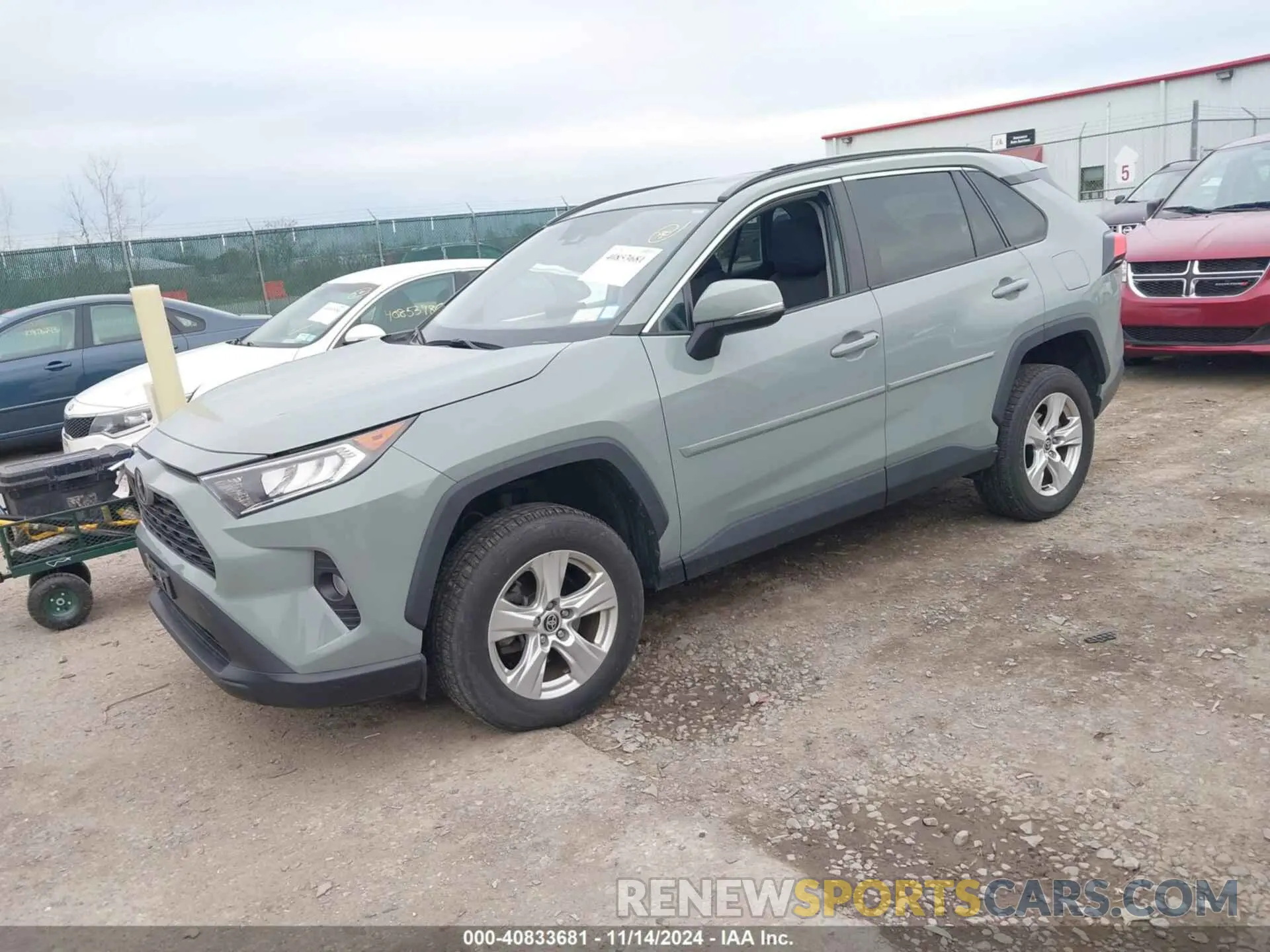 2 Фотография поврежденного автомобиля 2T3P1RFV5MW178023 TOYOTA RAV4 2021