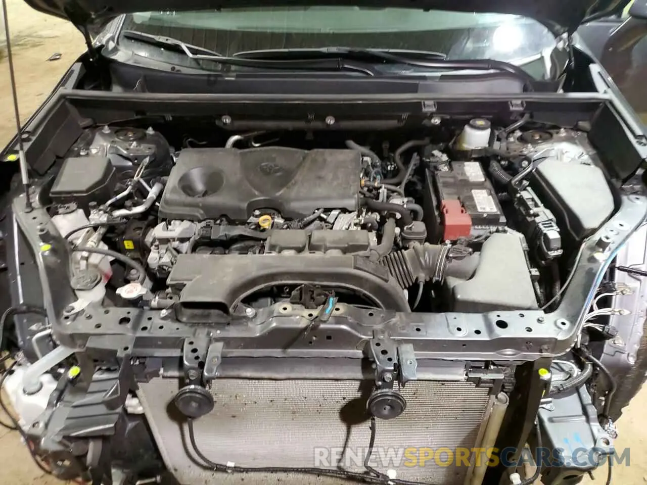 11 Фотография поврежденного автомобиля 2T3P1RFV5MW180063 TOYOTA RAV4 2021
