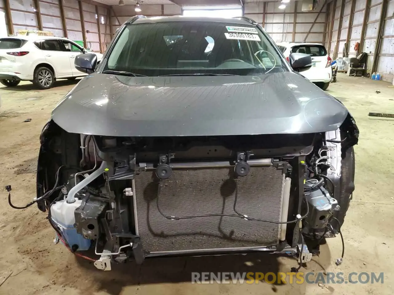 5 Фотография поврежденного автомобиля 2T3P1RFV5MW180063 TOYOTA RAV4 2021
